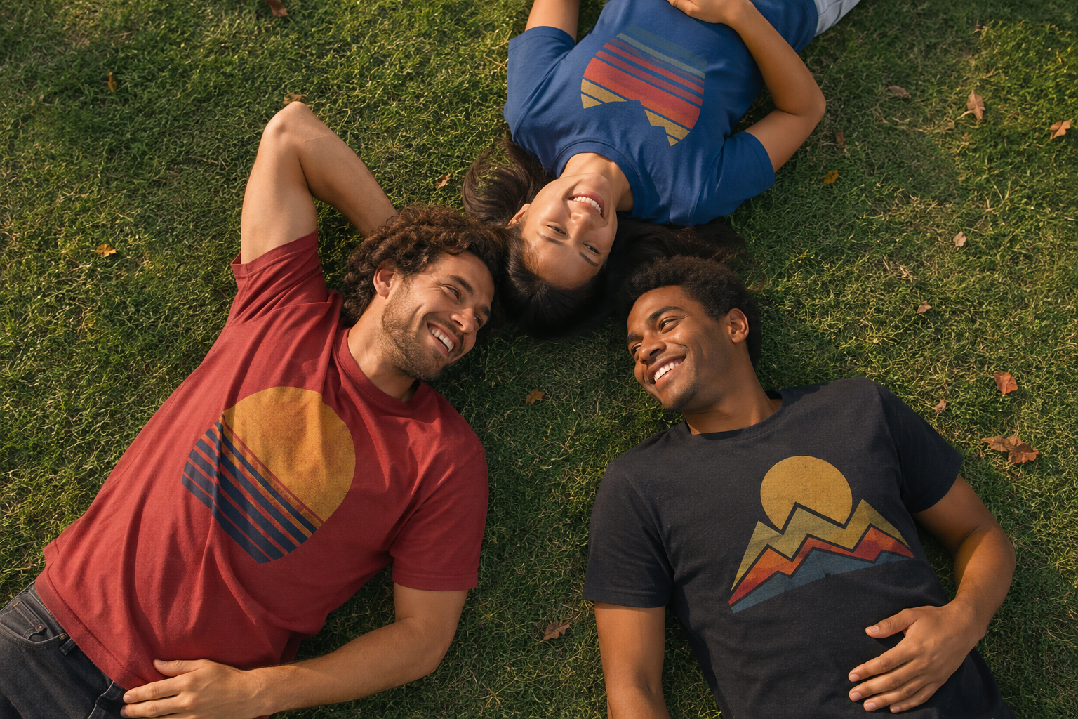 About us 2 Friends enjoying everyday comfort in TEEMAKERSLANE apparel