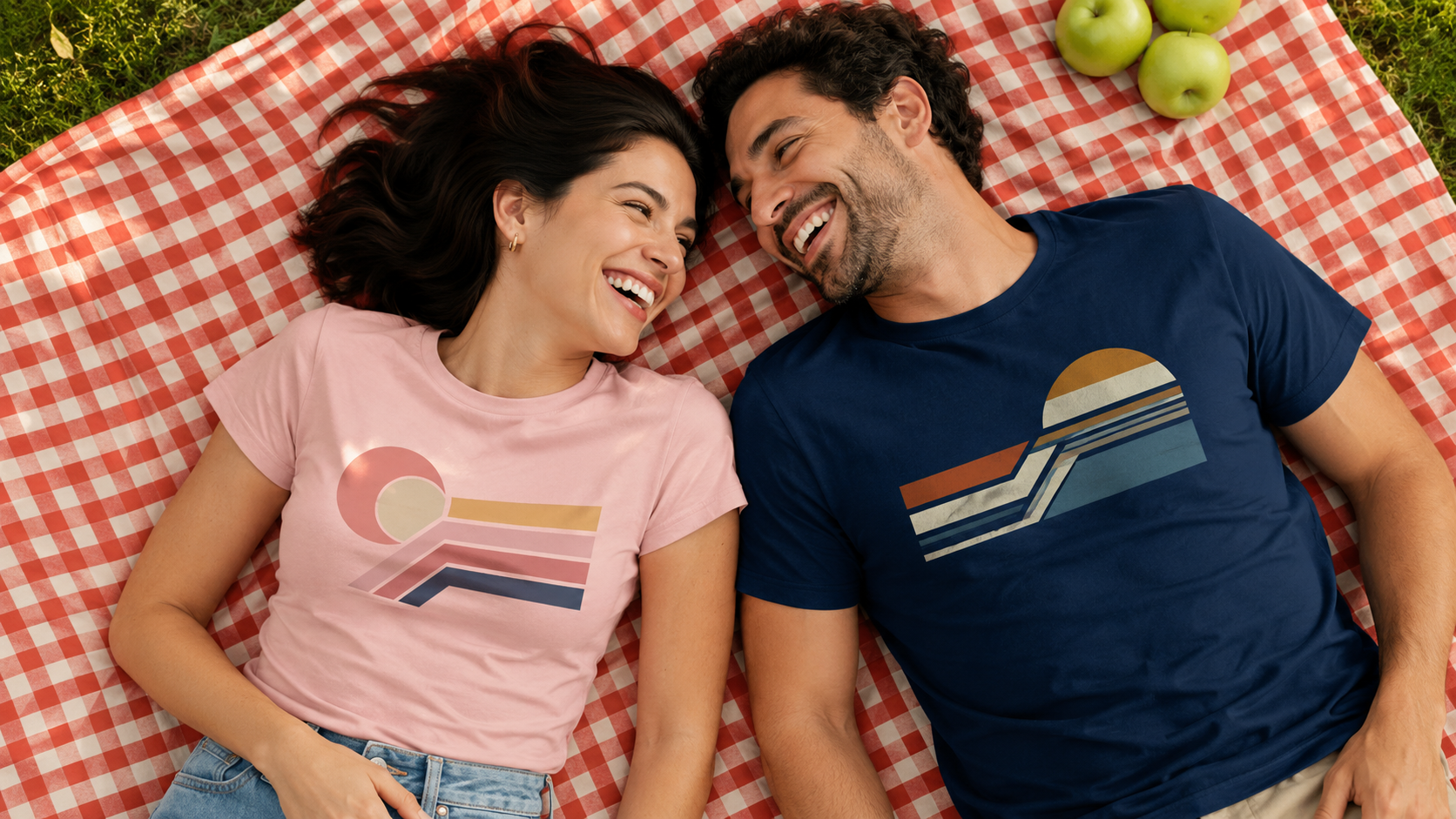 About us 3 A couple celebrating community and personal style outdoors