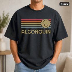 Algonquin Illinois Retro State Map T-Shirt Design Algonquin Illinois Retro State Map T-Shirt Design