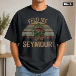 Audrey Ii Feed Me Seymour Vintage Retro T-Shirt, Classic Movie Shirt, Funny T-Shirt