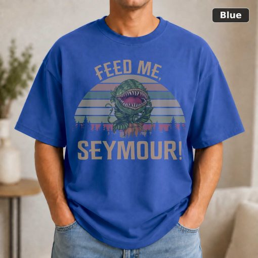 Audrey Ii Feed Me Seymour Vintage Retro T-Shirt, Classic Movie Shirt, Funny T-Shirt 2