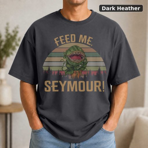 Audrey Ii Feed Me Seymour Vintage Retro T-Shirt, Classic Movie Shirt, Funny T-Shirt 3