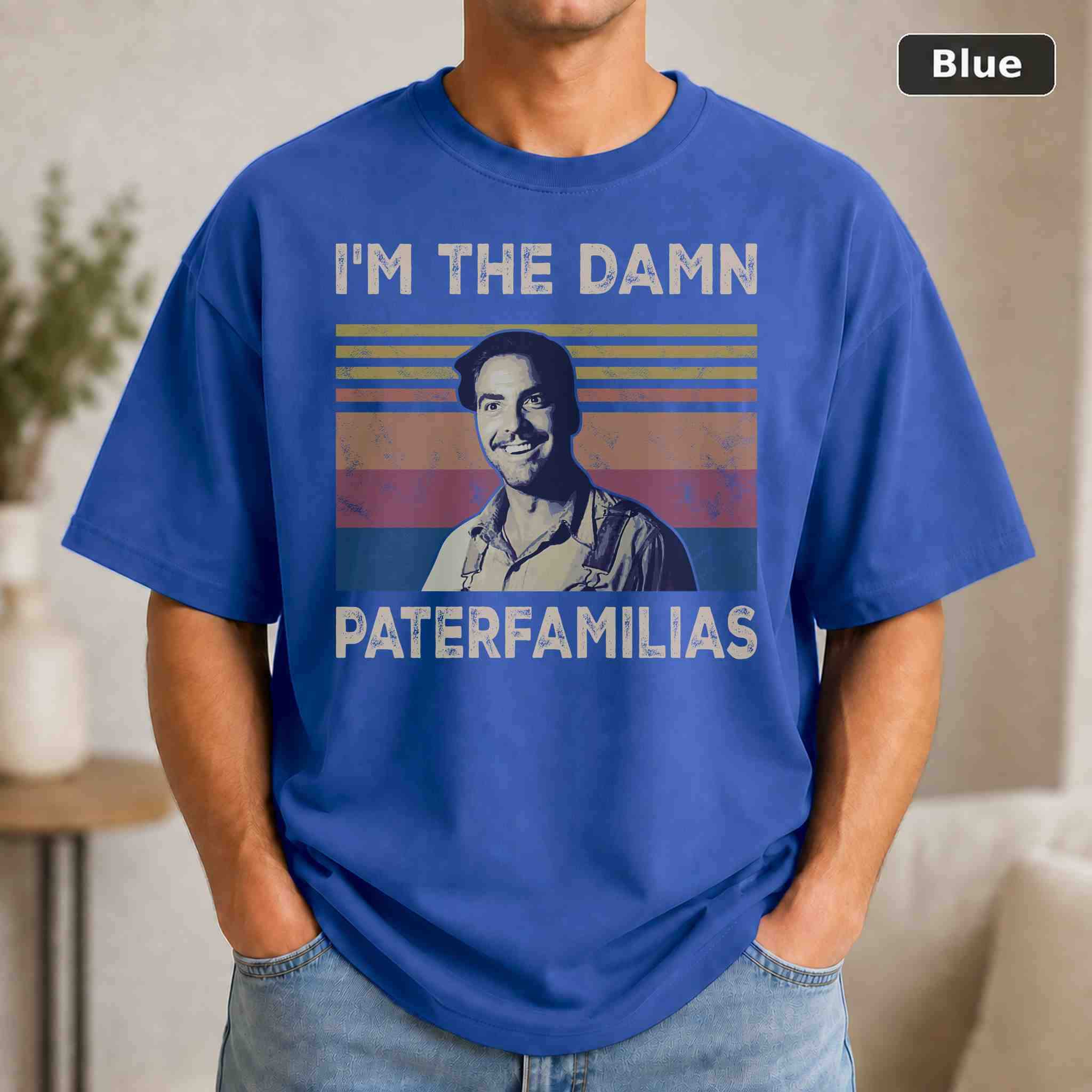 I'm The Damn Paterfamilias T-Shirt, Vintage Movie Graphic Tee, Retro Film Fan Gift 2