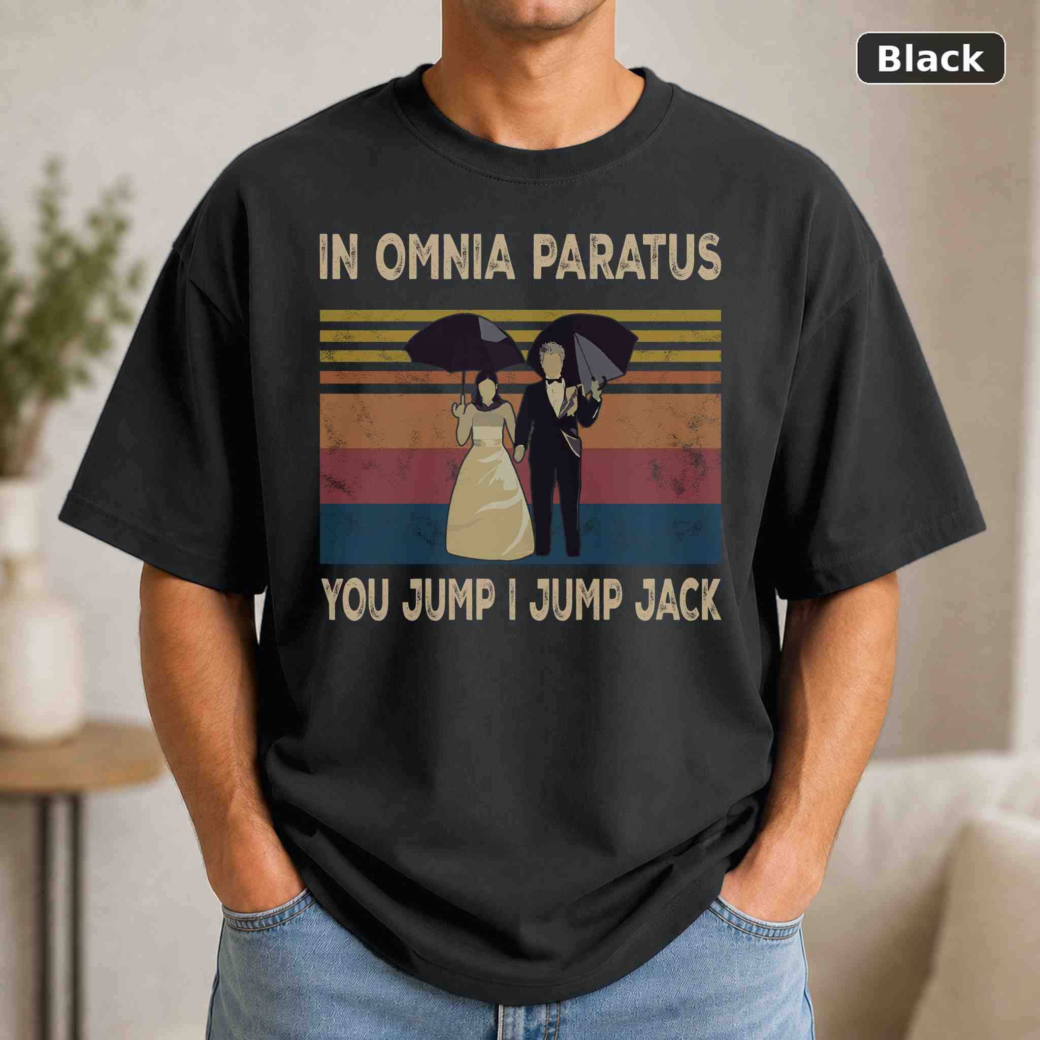 In Omnia Paratus T-Shirt, Vintage Movie Graphic Tee, Retro Film Fan Gift In Omnia Paratus T-Shirt, Vintage Movie Graphic Tee, Retro Film Fan Gift