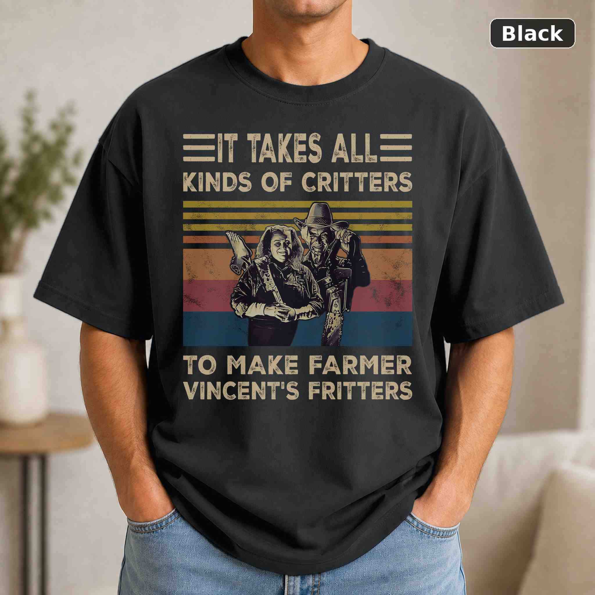 It Takes All Kinds Of Critters T-Shirt, Vintage Movie Graphic Tee, Retro Film Fan Gift