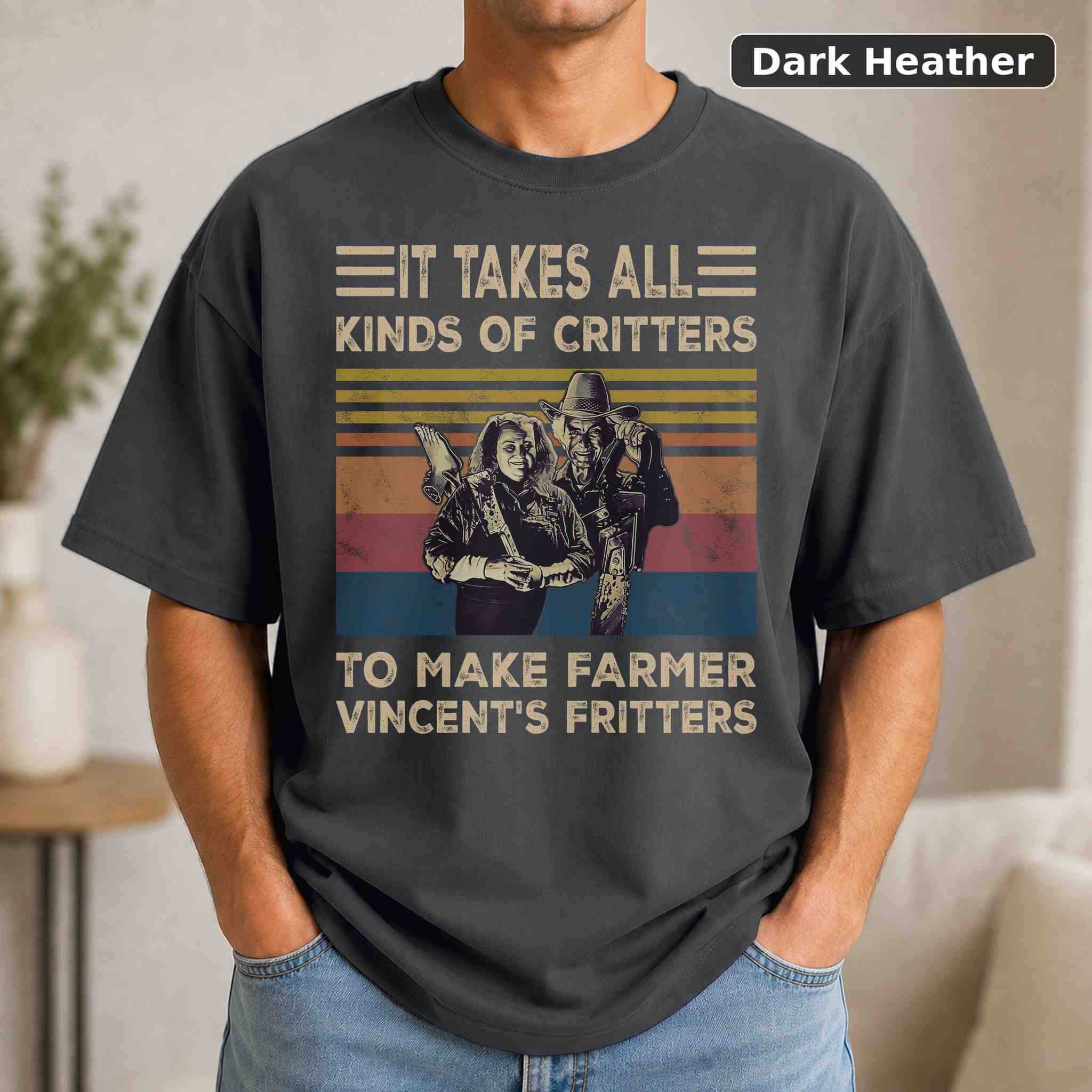 It Takes All Kinds Of Critters T-Shirt, Vintage Movie Graphic Tee, Retro Film Fan Gift 3