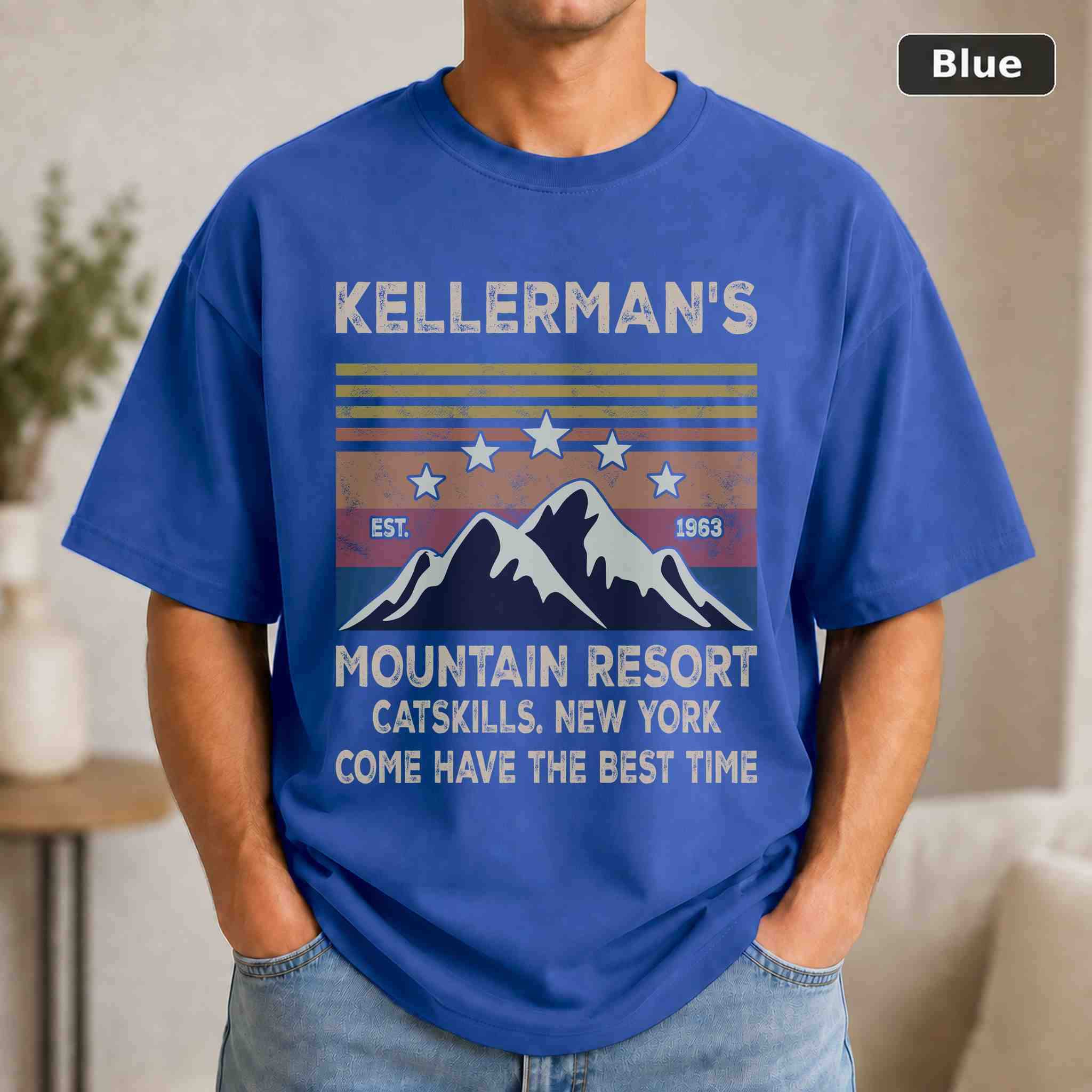Kellerman's Mountain Resort T-Shirt, Vintage Movie Graphic Tee, Retro Film Fan Gift 2