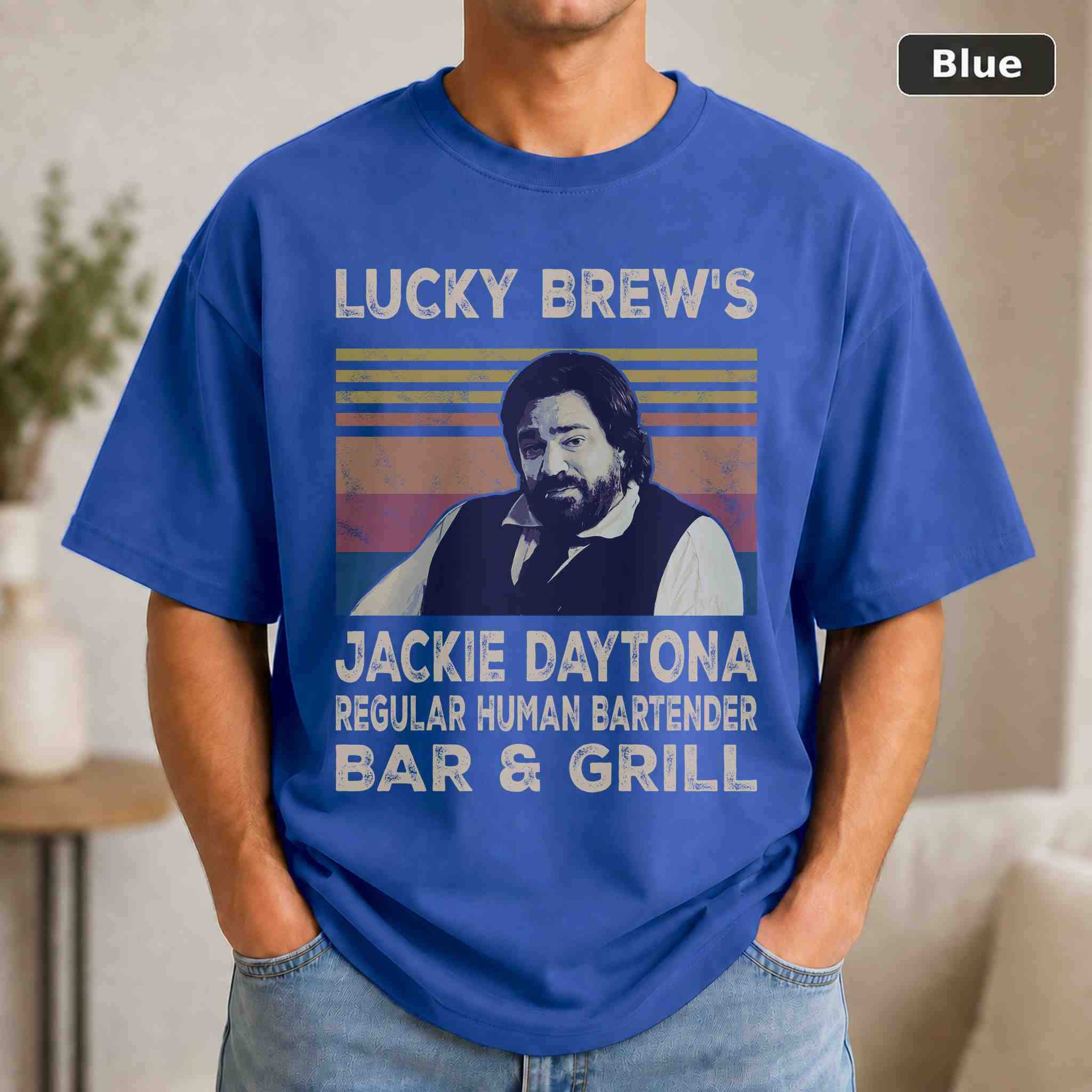 Lucky Brew's Jackie Daytona T-Shirt, Vintage TV Comedy Graphic Tee 2