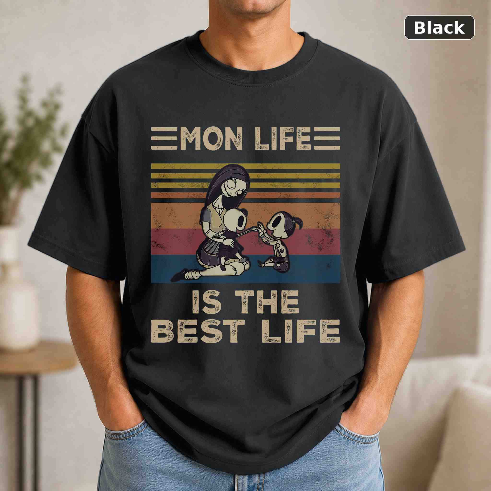 Mon Life Is The Best Life T-Shirt, Vintage Movie Graphic Tee, Retro Film Fan Gift Mon Life Is The Best Life T-Shirt, Vintage Movie Graphic Tee, Retro Film Fan Gift
