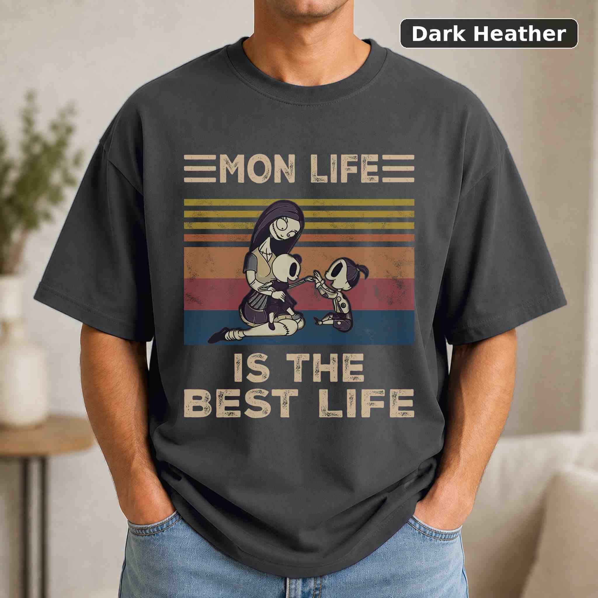 Mon Life Is The Best Life T-Shirt, Vintage Movie Graphic Tee, Retro Film Fan Gift 3