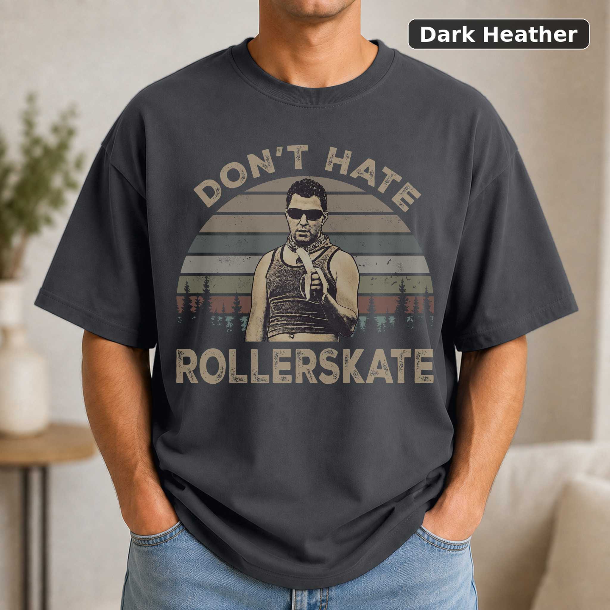 Don’t Hate Roller Skate Shirt, Reno 911 Terry Bernadino Vintage TV Quote T-Shirt, Retro Cop Comedy Tee, Nick Swardson Un 3
