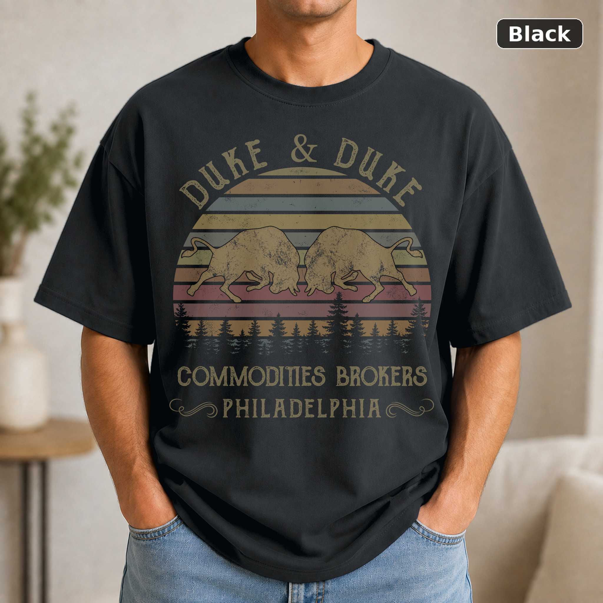 Duke & Duke Commodities Brokers T-Shirt, Funny Movie Tee Duke & Duke Commodities Brokers T-Shirt, Funny Movie Tee