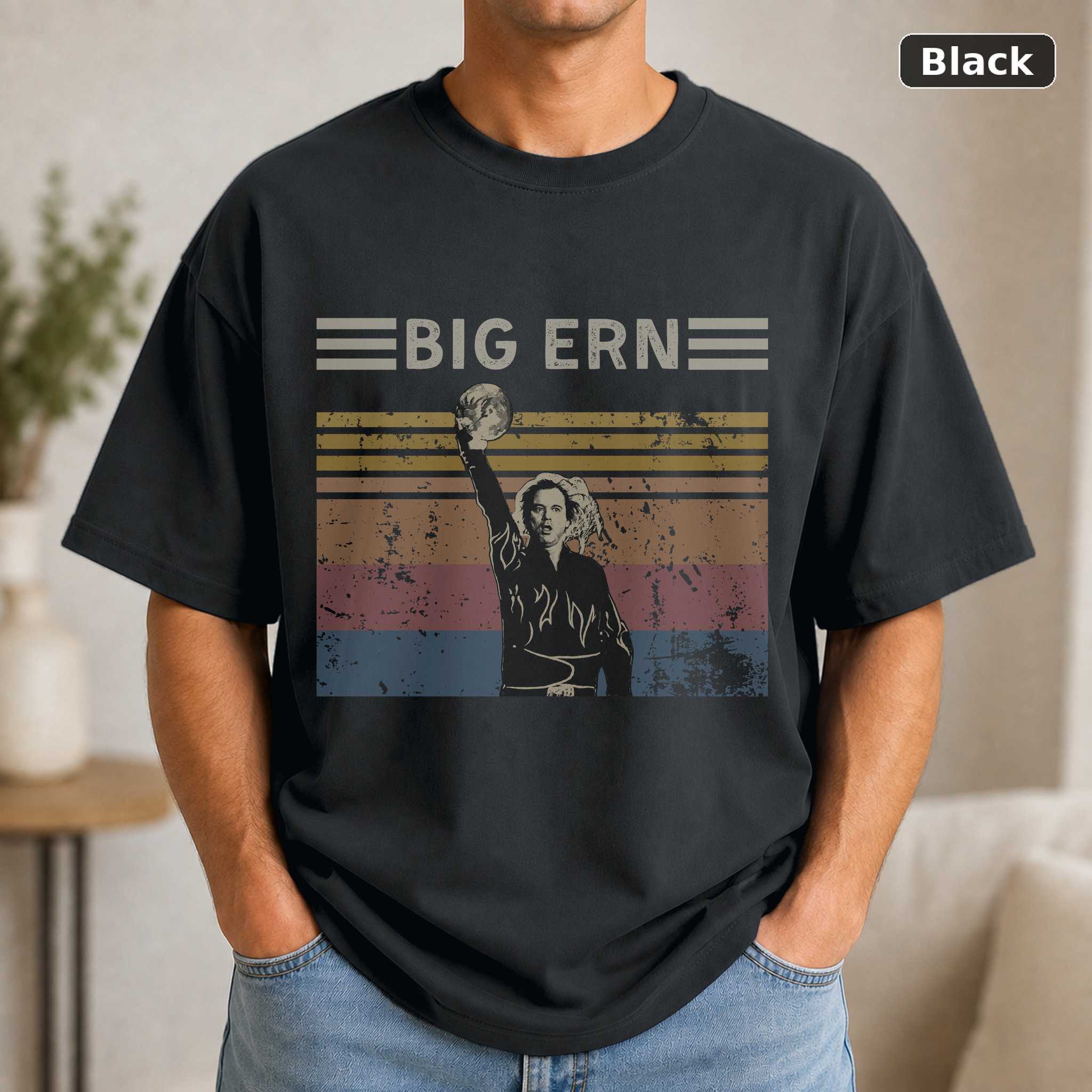 Ernie Mccracken Big ERN Vintage T Shirt Black