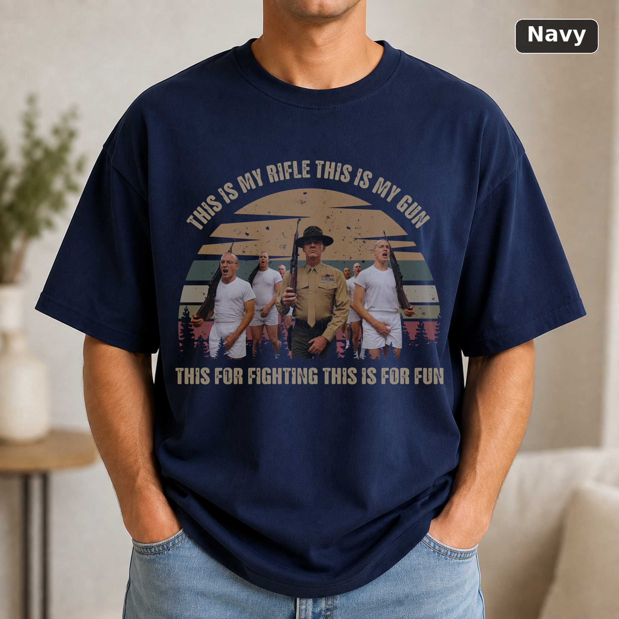 Full Metal Jacket Hartman T-Shirt, Movie Comedy Shirt 5