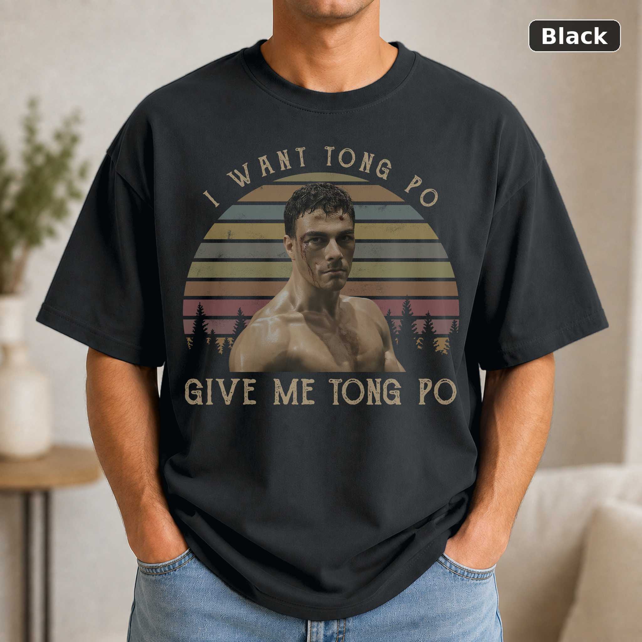 Jean-Claude Van Damme Kickboxer T-Shirt, Vintage Movie Graphic Tee