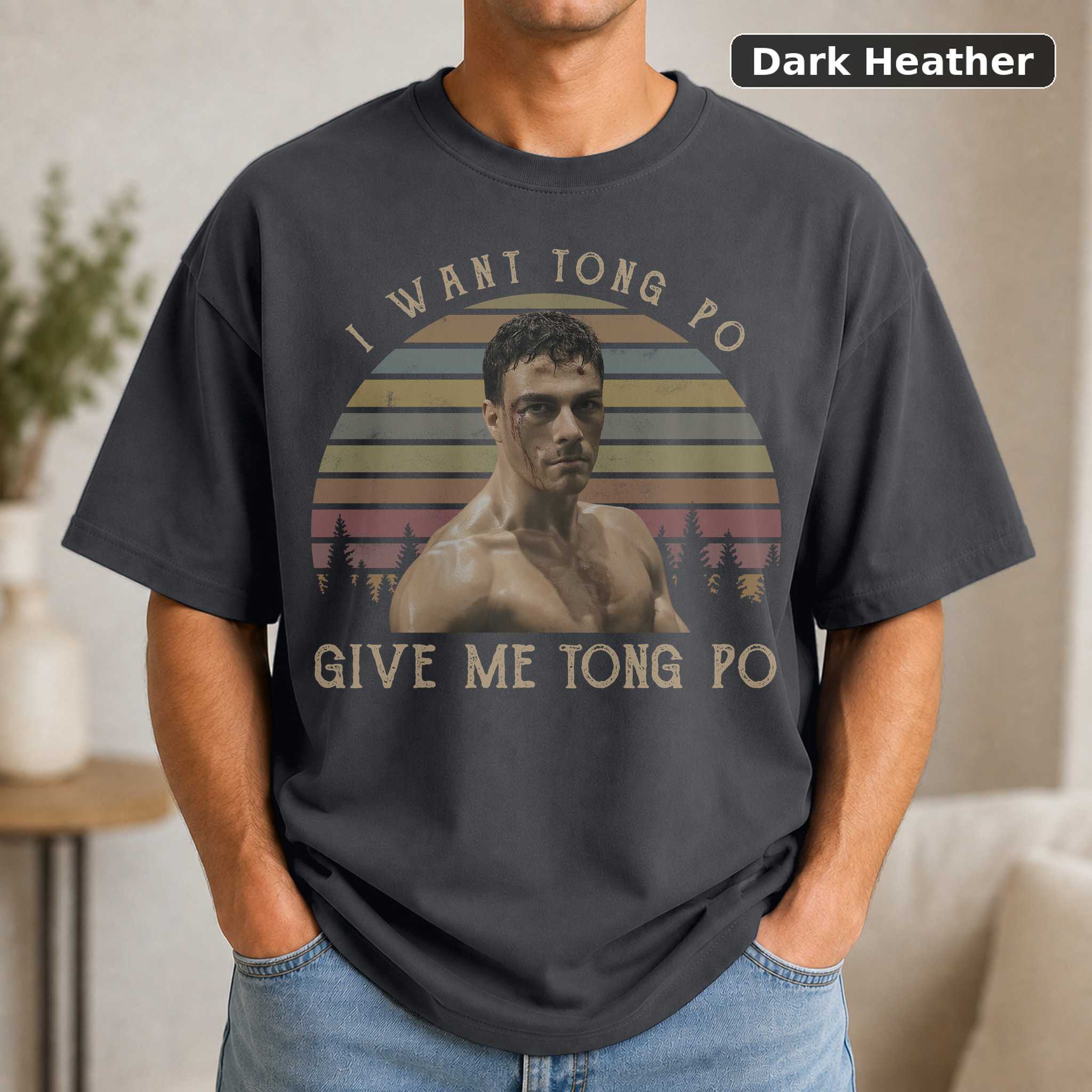 Jean-Claude Van Damme Kickboxer T-Shirt, Vintage Movie Graphic Tee 3