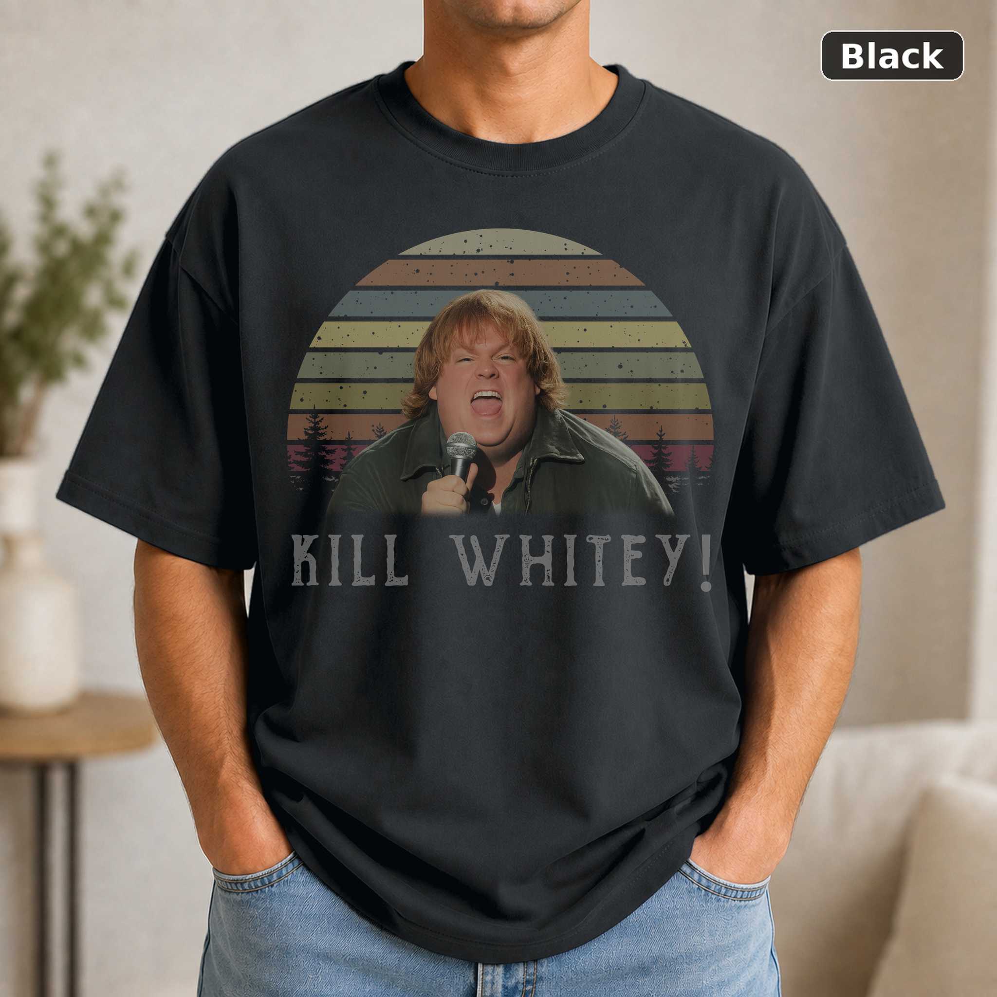 KILL WHITEY Vintage T-Shirt, Classic Movie Shirt, Funny Movie T-Shirt