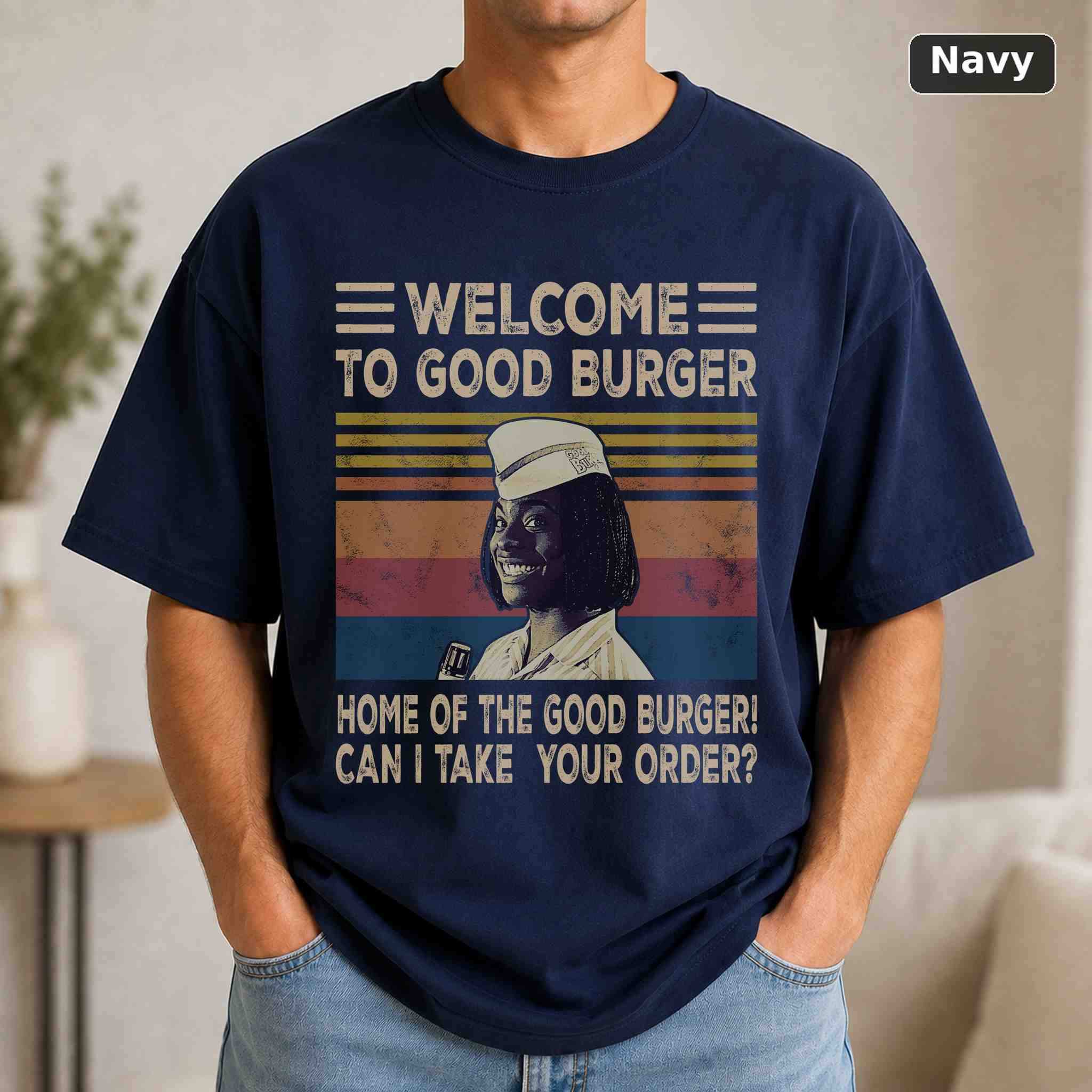 Welcome To Good Burger T-Shirt, Good Burger Movie Graphic Tee, Classic Film Fan Gift 4