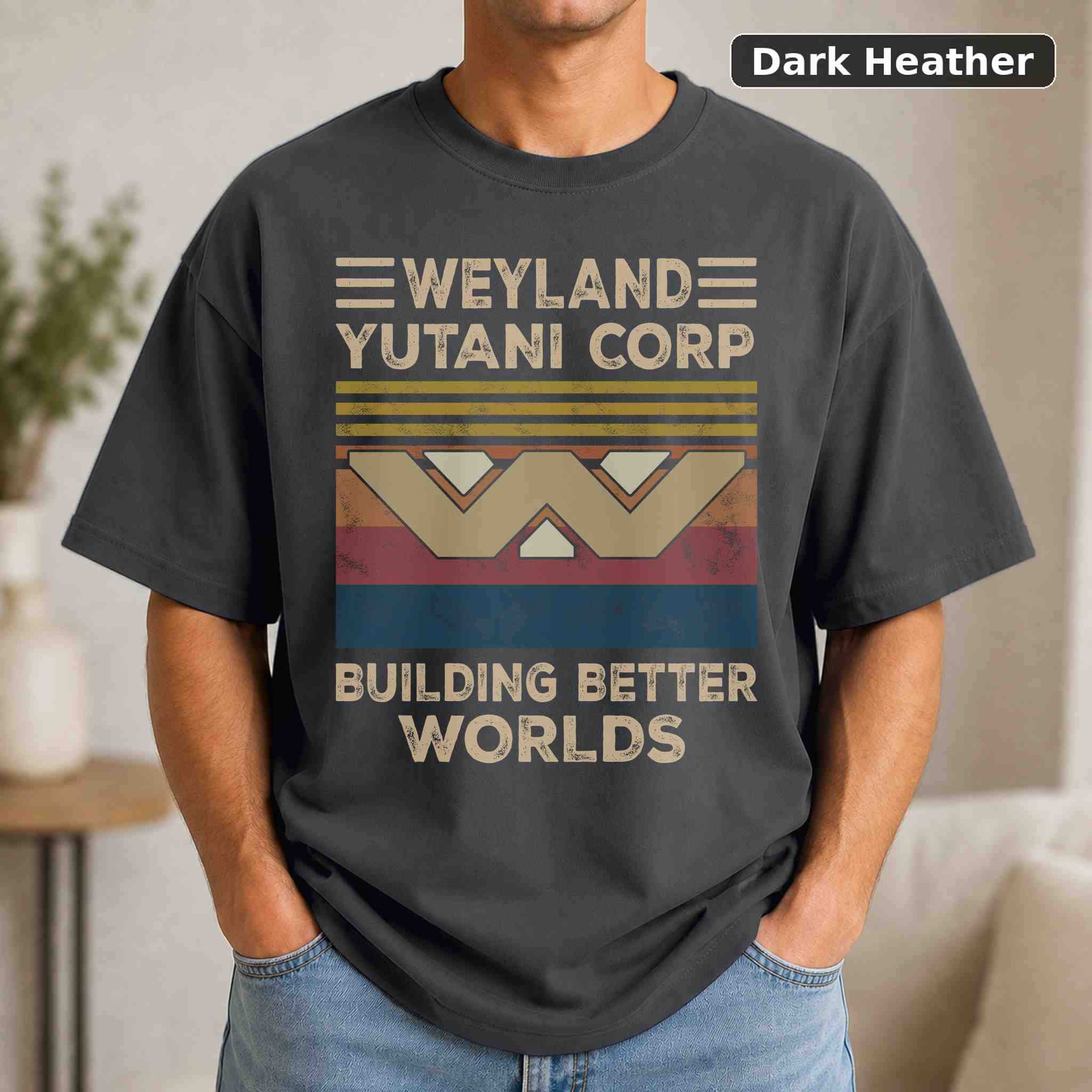 Weyland Yutani Corp T-Shirt, Alien Sci-Fi Movie Graphic Tee, Sci-Fi Fan Gift 3