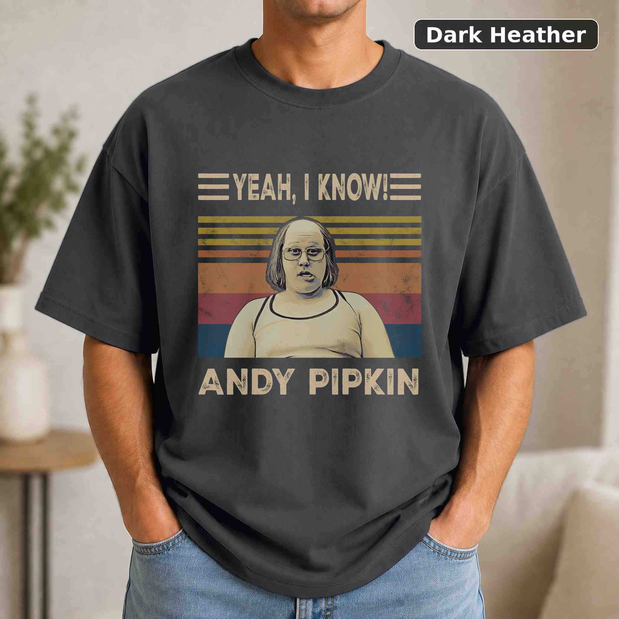 Yeah I Know Andy Pipkin T-Shirt, Little Britain TV Show Graphic Tee, TV Fan Gift 3