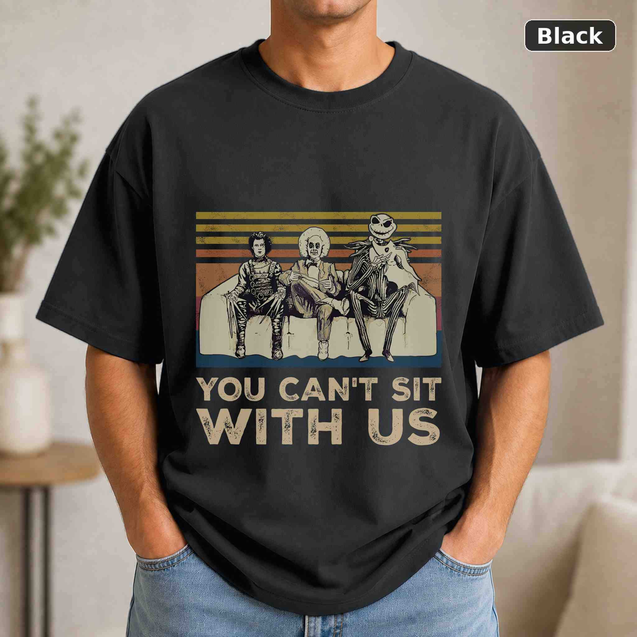 You Can Not Sit With Horror T-Shirt, Mean Girls Horror Movie Graphic Tee, Horror Fan Gift You Can Not Sit With Horror T-Shirt, Mean Girls Horror Movie Graphic Tee, Horror Fan Gift