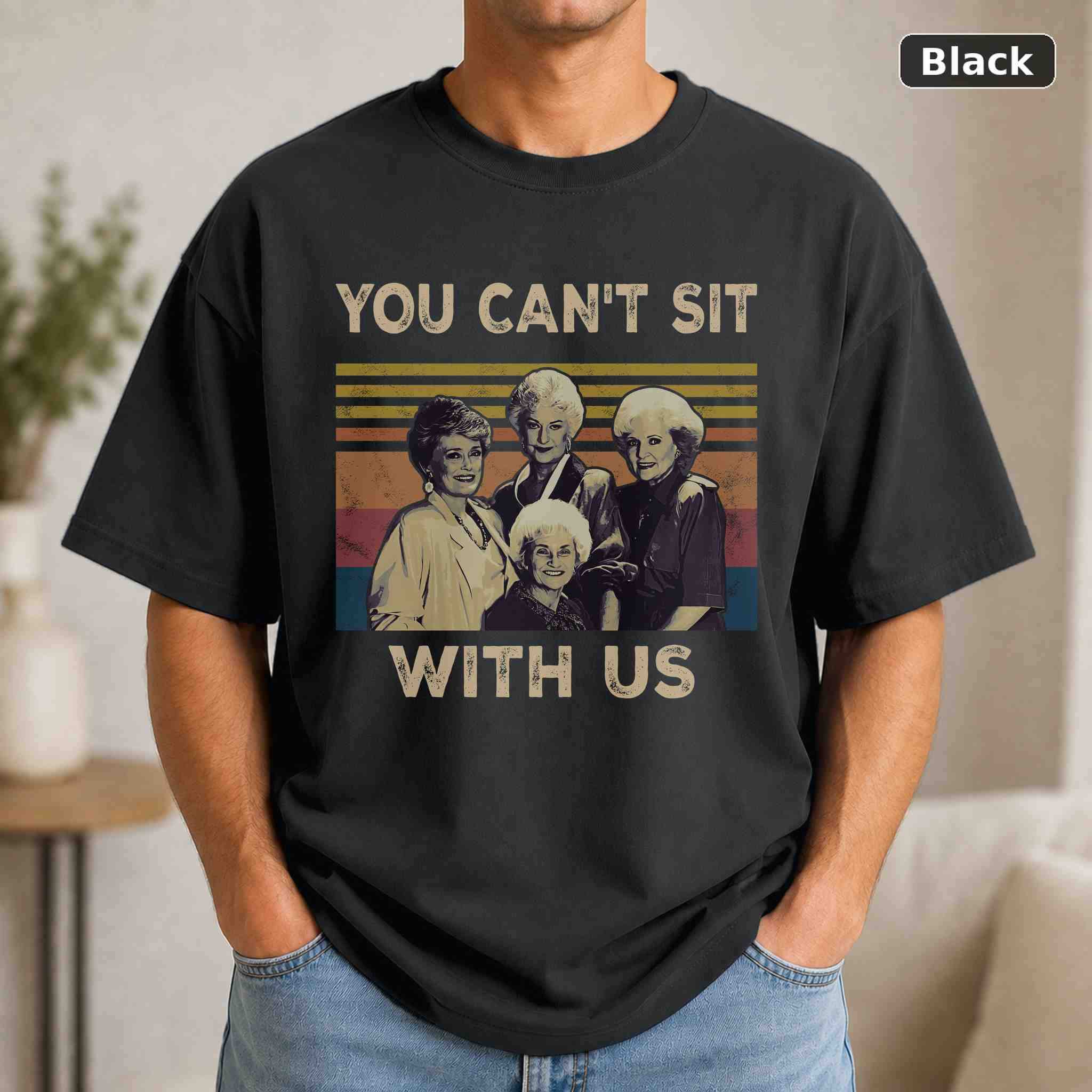 You Can’t Sit T-Shirt, Mean Girls Horror Movie Graphic Tee, Horror Fan Gift