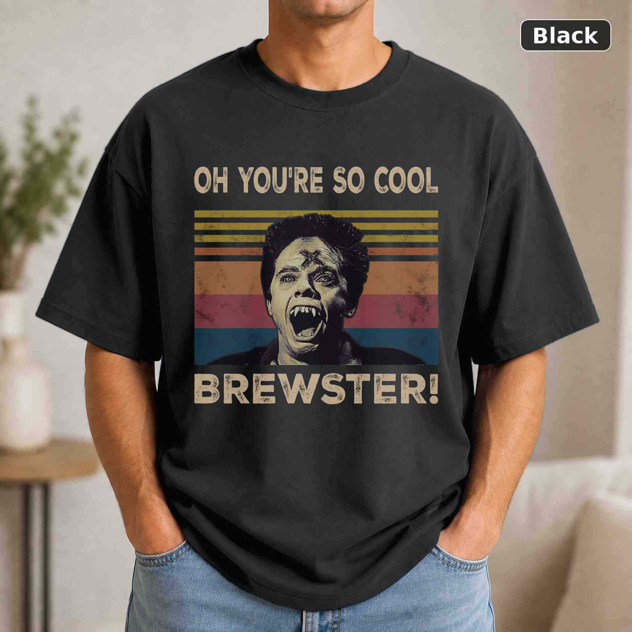 Oh You’re So Cool Brewster T-Shirt, Vintage Movie Quote Graphic Tee, Classic Film Fan Gift