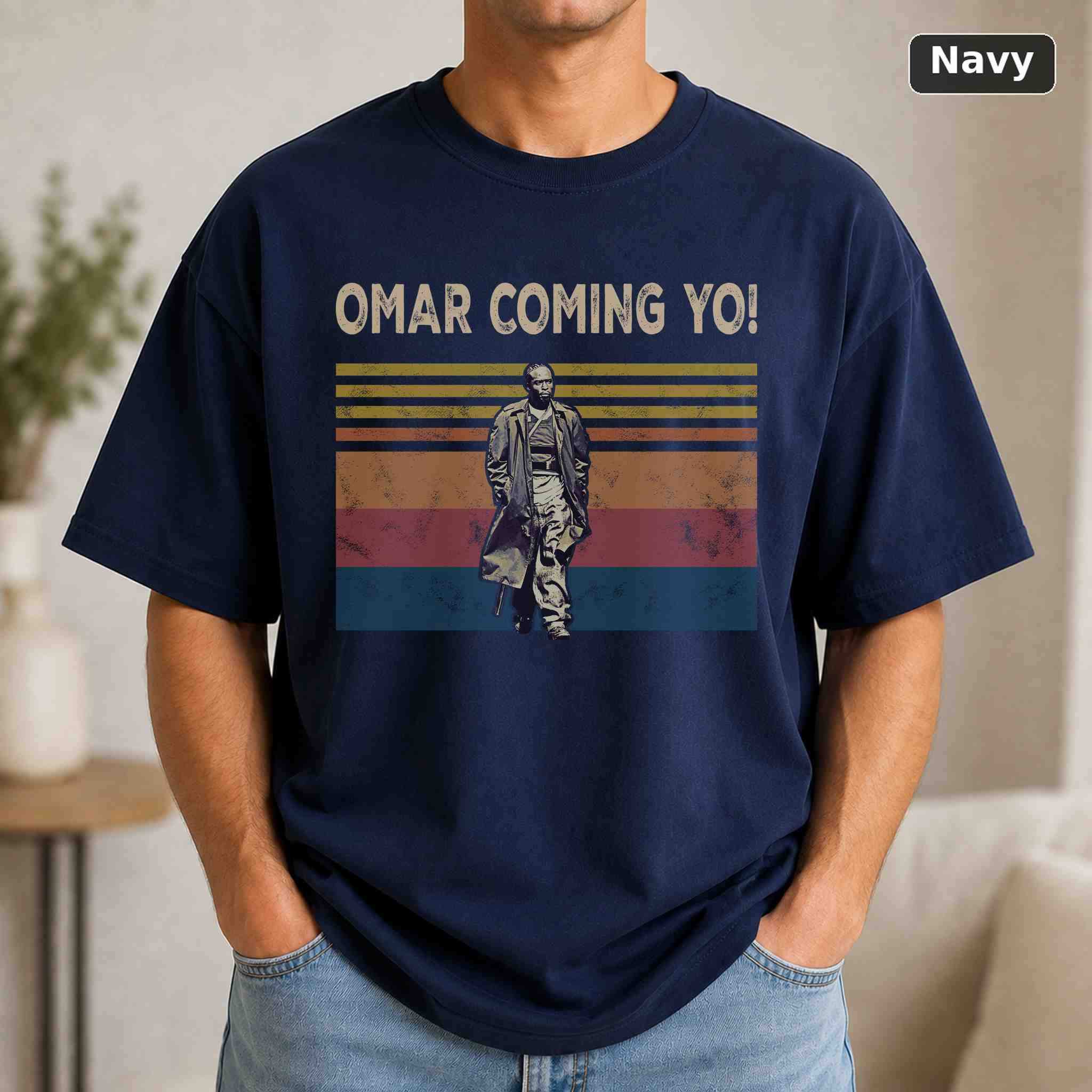 Omar Coming Yo T-Shirt, Vintage Movie Quote Graphic Tee, Classic Film Fan Gift 4