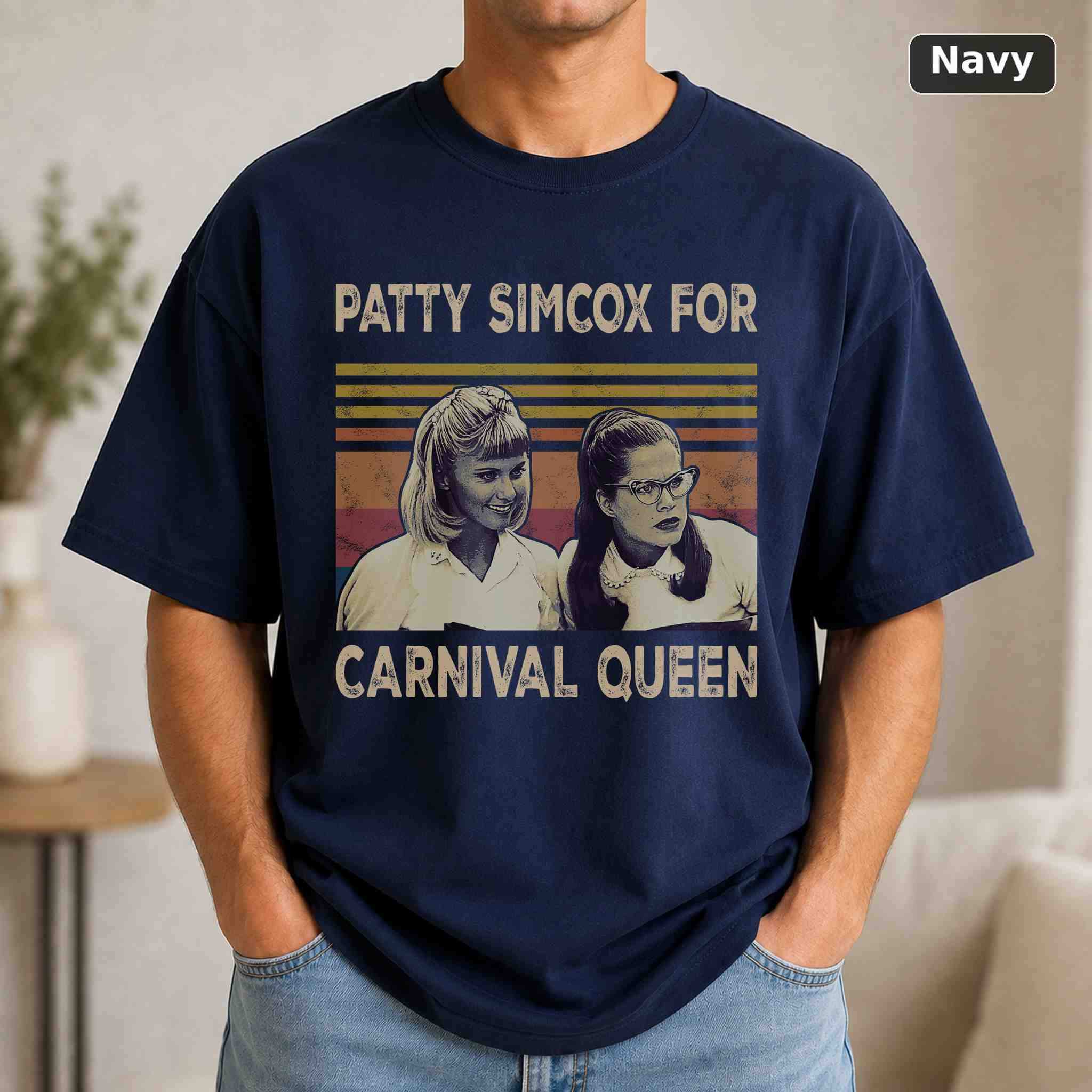 Patty Simcox For Carnival Queen T-Shirt, Vintage Movie Quote Graphic Tee, Classic Film Fan Gift 4