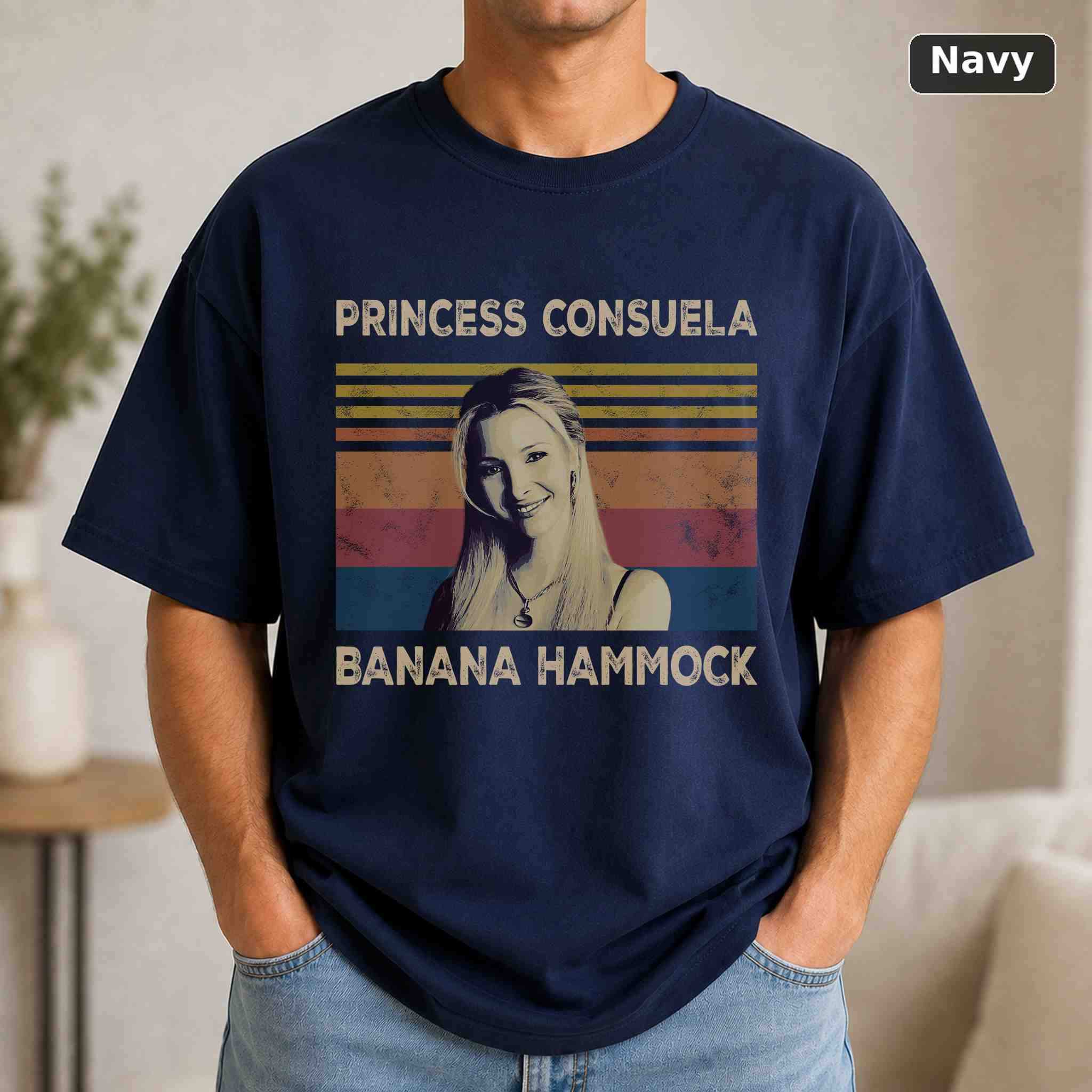 Princess Consuela Banana Hammock T-Shirt, Vintage Movie Quote Graphic Tee, Classic Film Fan Gift 4