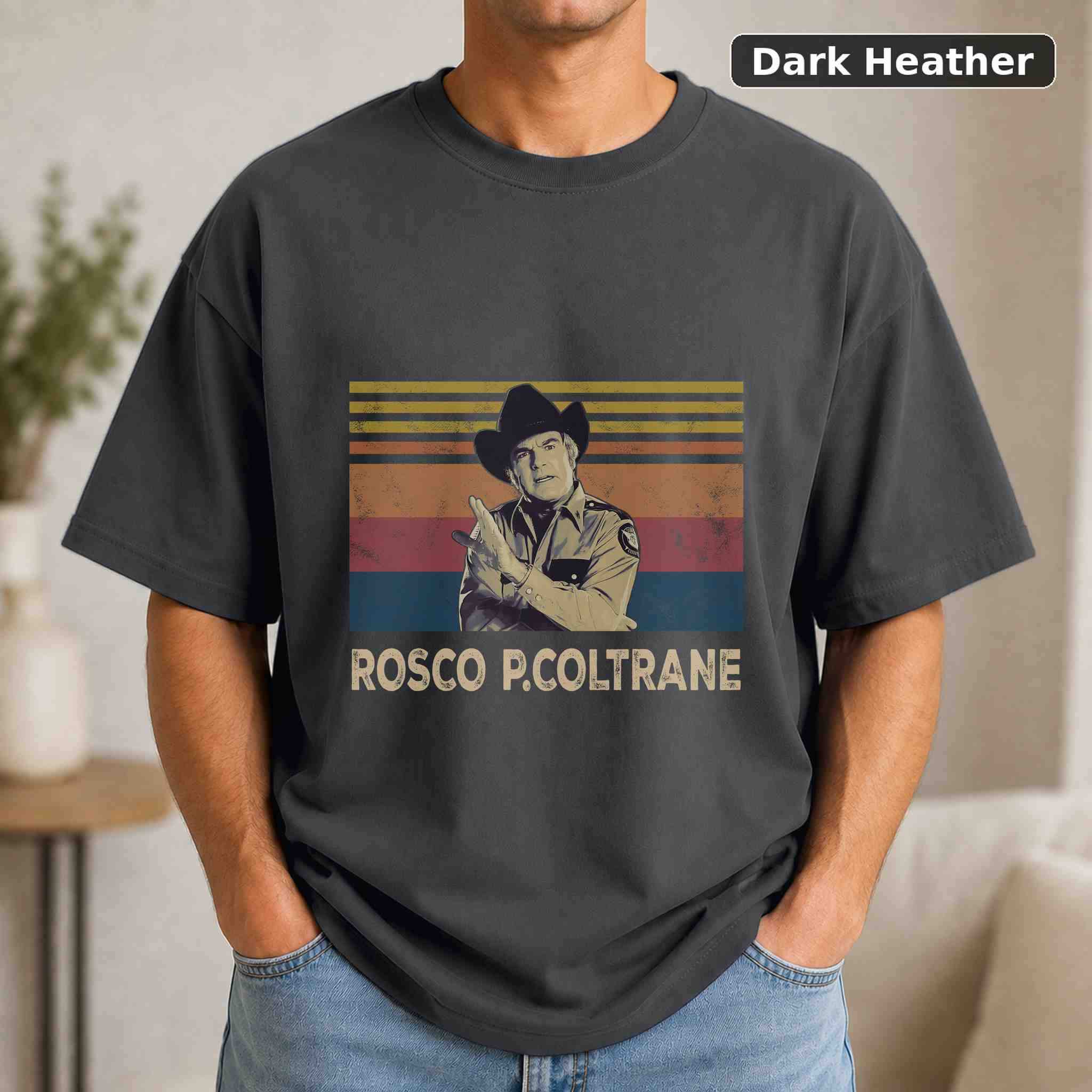 Rosco Pcoltrane T-Shirt, Vintage Movie Quote Graphic Tee, Classic Film Fan Gift 3