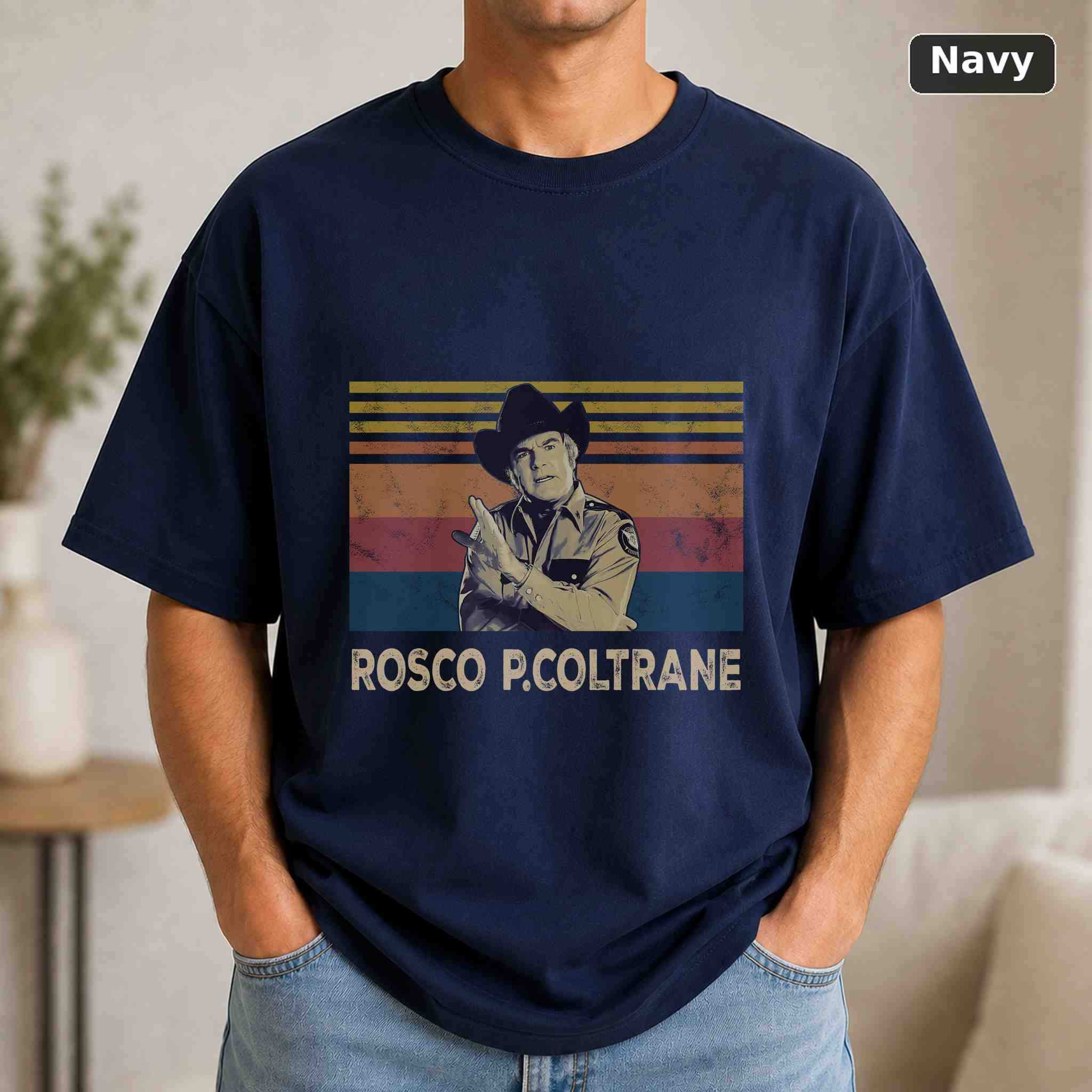Rosco Pcoltrane T-Shirt, Vintage Movie Quote Graphic Tee, Classic Film Fan Gift 4