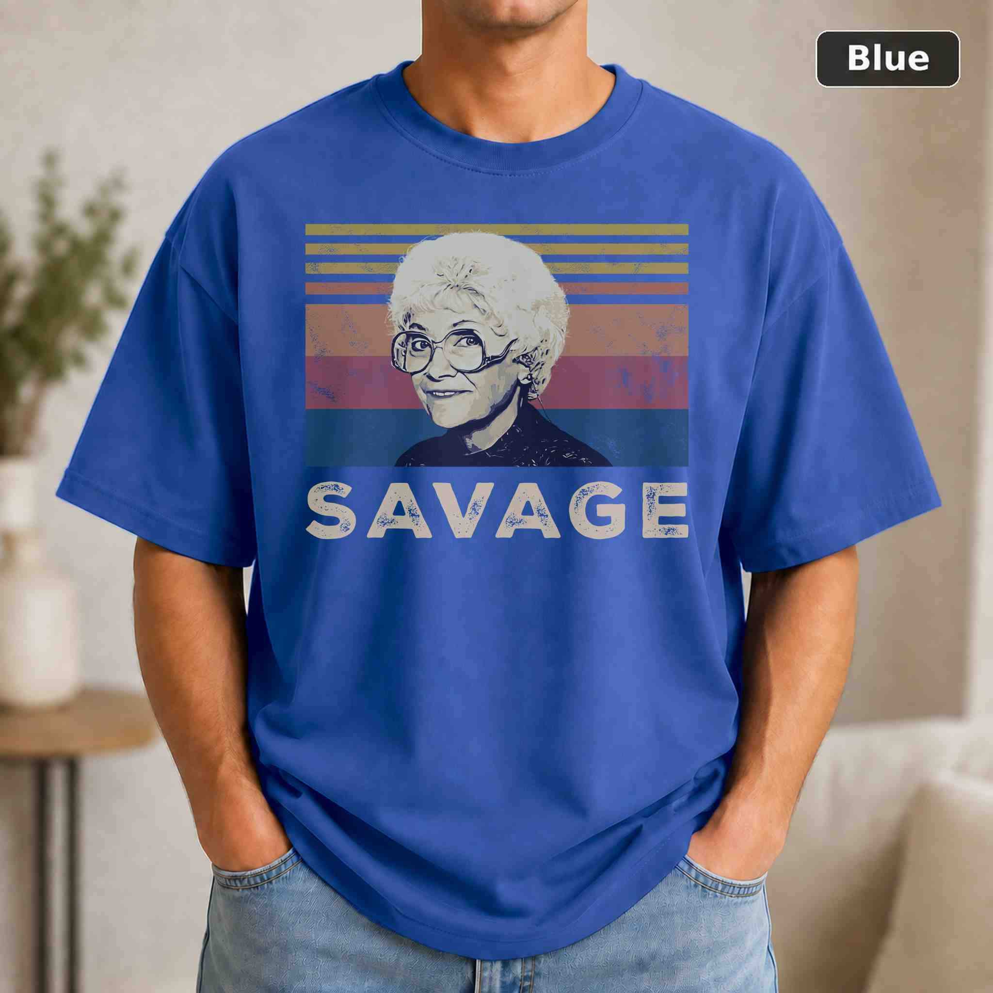 Savage T-Shirt, Vintage Movie Quote Graphic Tee, Classic Film Fan Gift 2