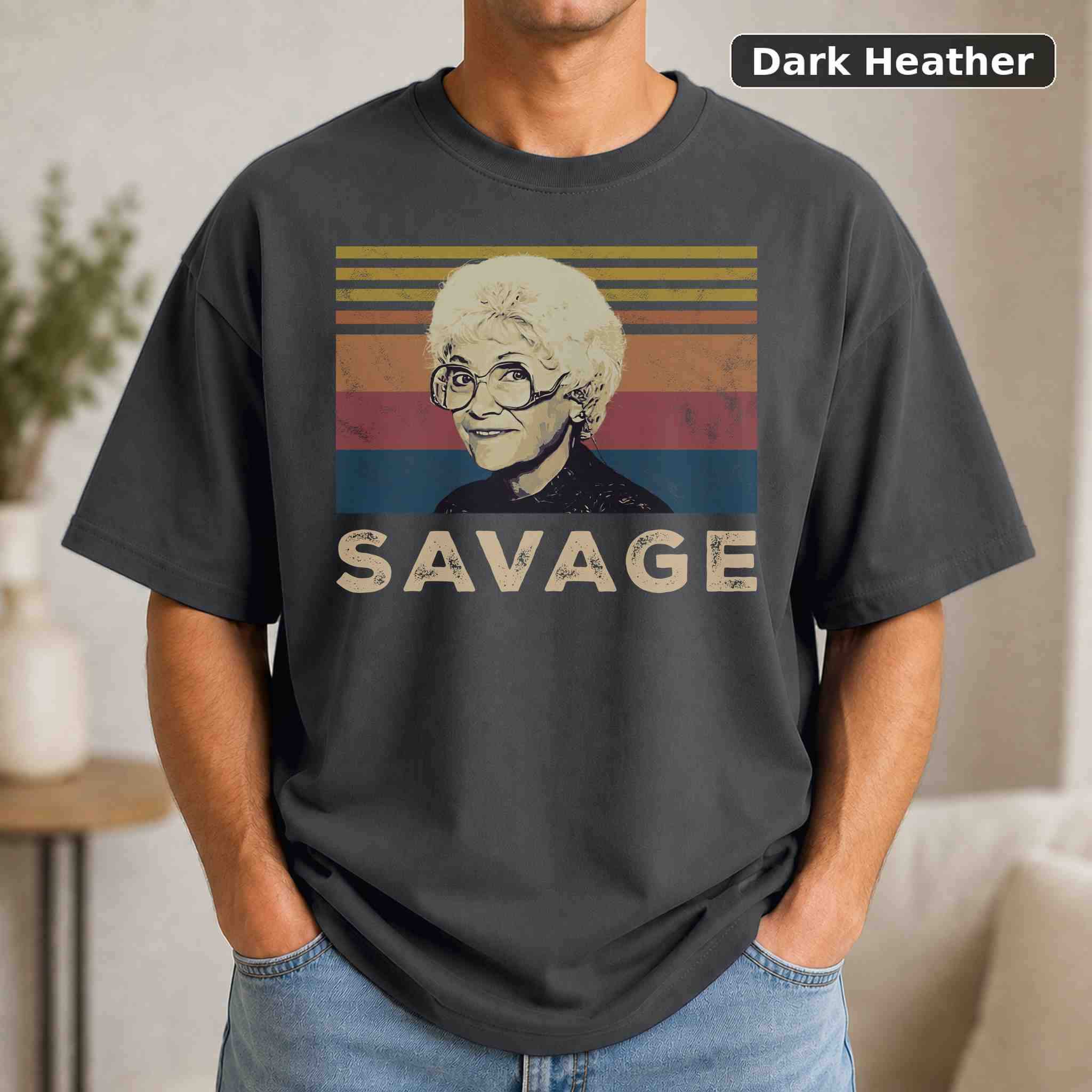 Savage T-Shirt, Vintage Movie Quote Graphic Tee, Classic Film Fan Gift 3