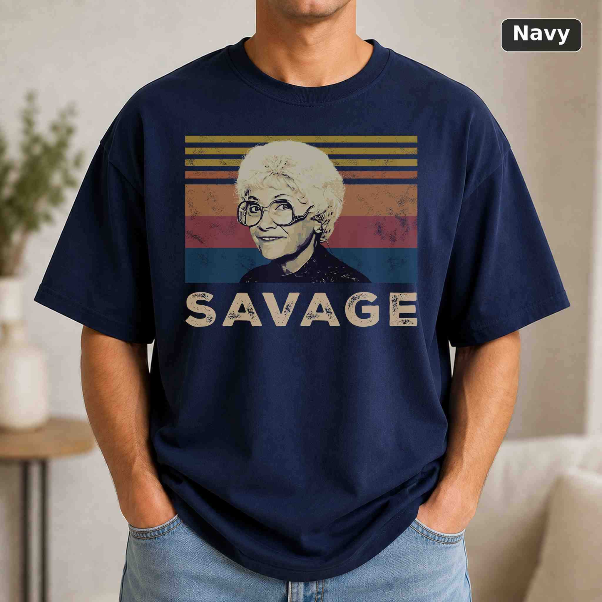 Savage T-Shirt, Vintage Movie Quote Graphic Tee, Classic Film Fan Gift 4