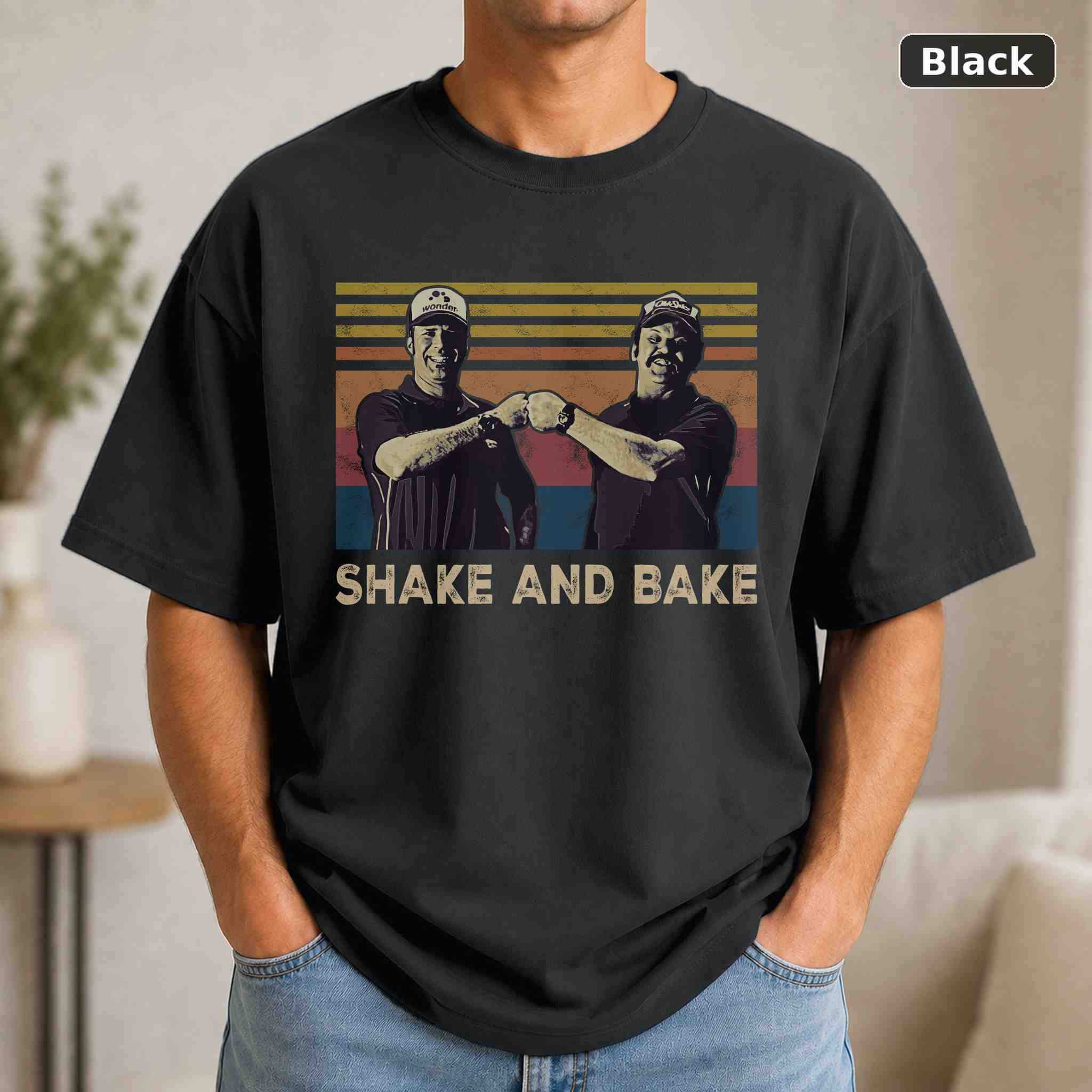 Shake And Bake T-Shirt, Vintage Movie Quote Graphic Tee, Classic Film Fan Gift Shake And Bake T-Shirt, Vintage Movie Quote Graphic Tee, Classic Film Fan Gift