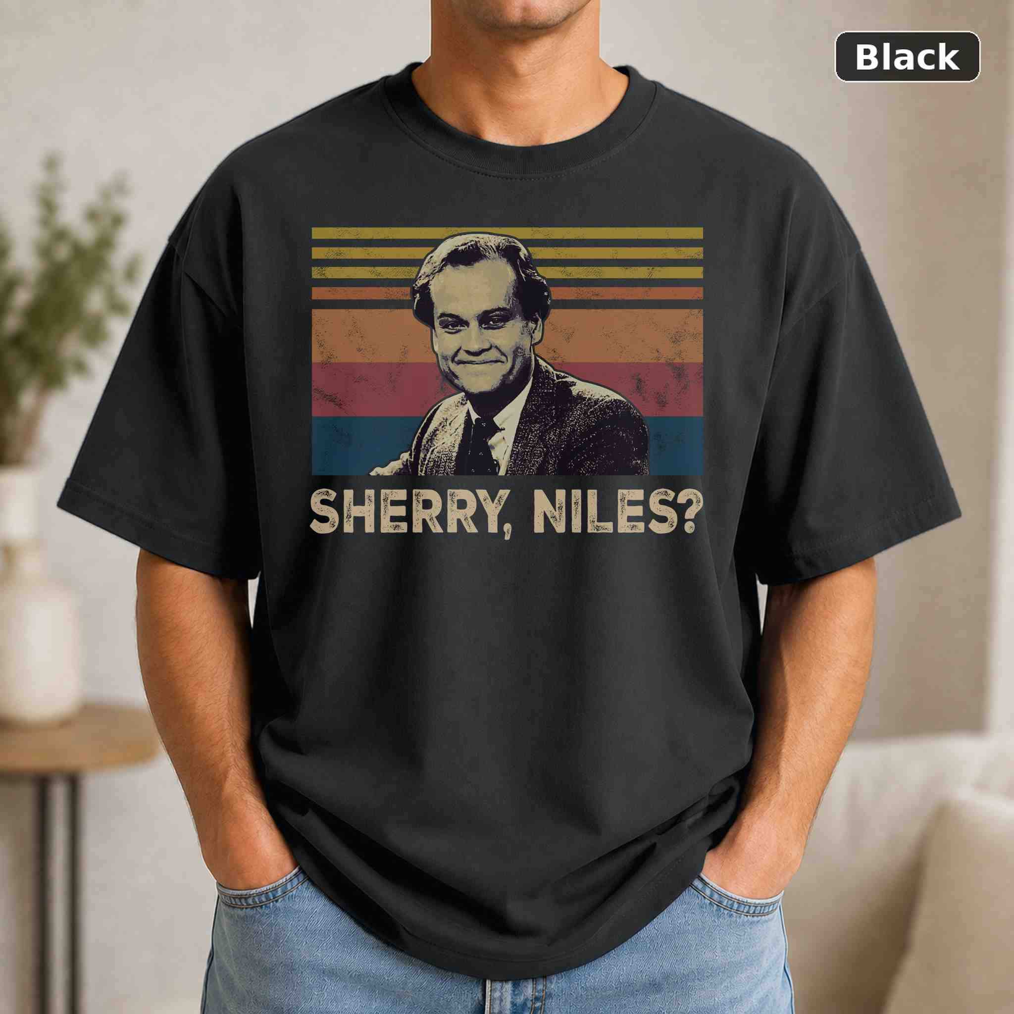 Sherry Niles T-Shirt, Vintage Movie Quote Graphic Tee, Classic Film Fan Gift Sherry Niles T-Shirt, Vintage Movie Quote Graphic Tee, Classic Film Fan Gift