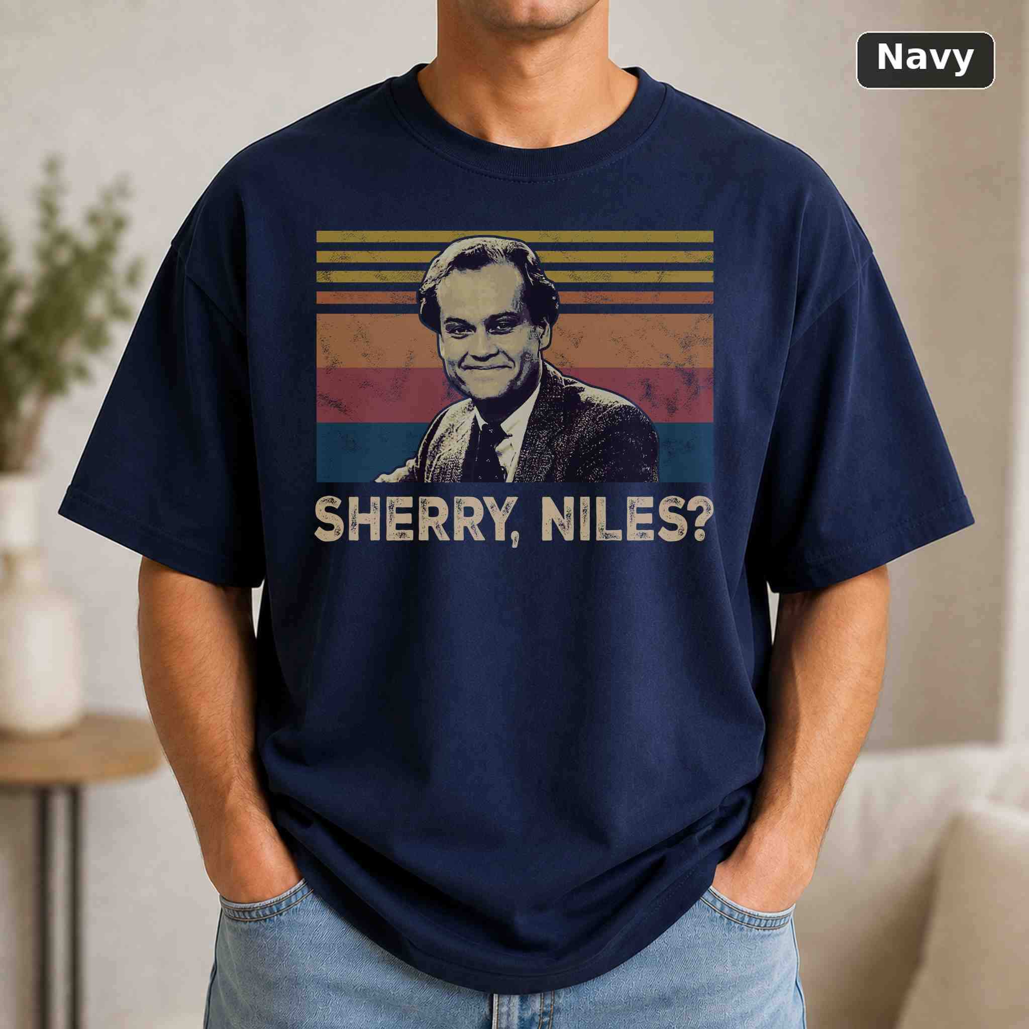 Sherry Niles T-Shirt, Vintage Movie Quote Graphic Tee, Classic Film Fan Gift 4