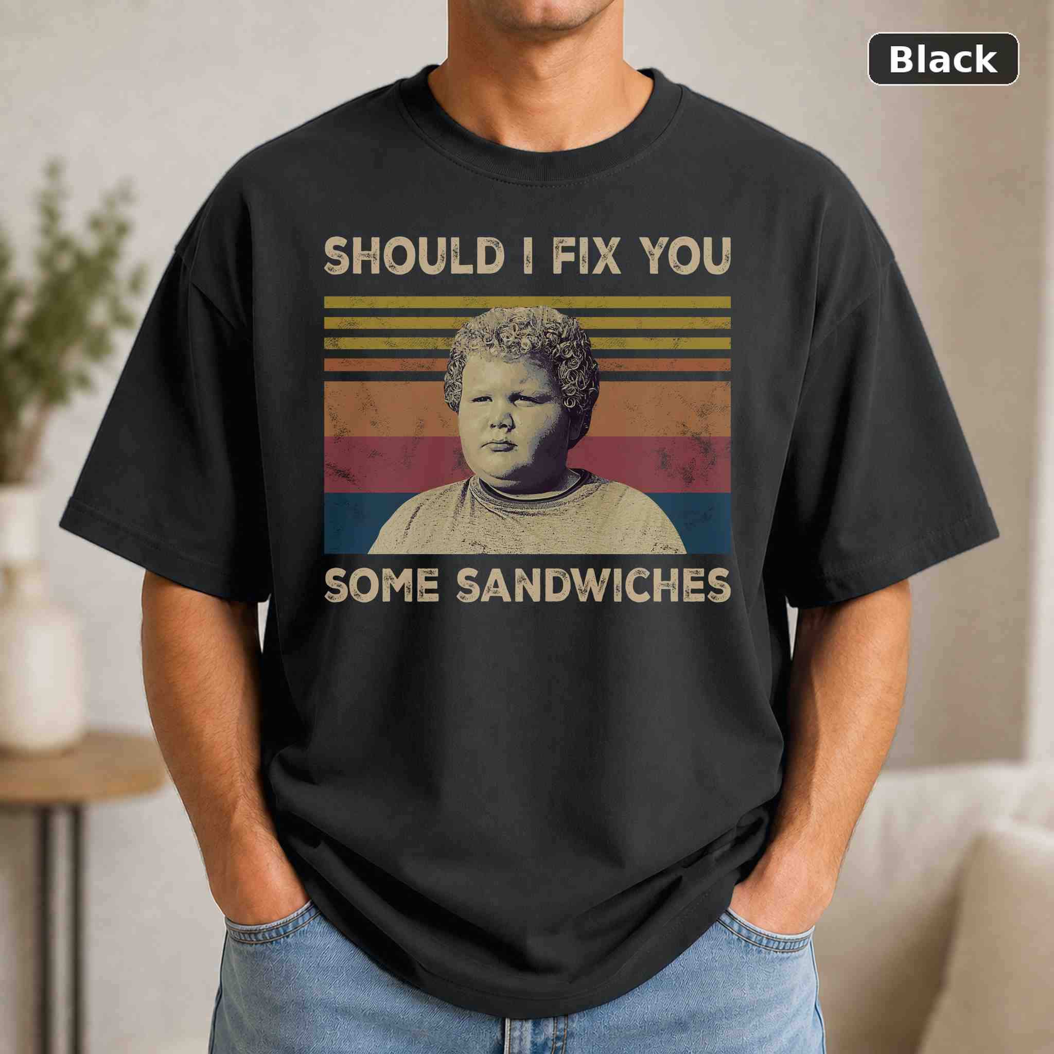 Should I Fix You Some Sandwiches T-Shirt, Vintage Movie Quote Graphic Tee, Classic Film Fan Gift Should I Fix You Some Sandwiches T-Shirt, Vintage Movie Quote Graphic Tee, Classic Film Fan Gift