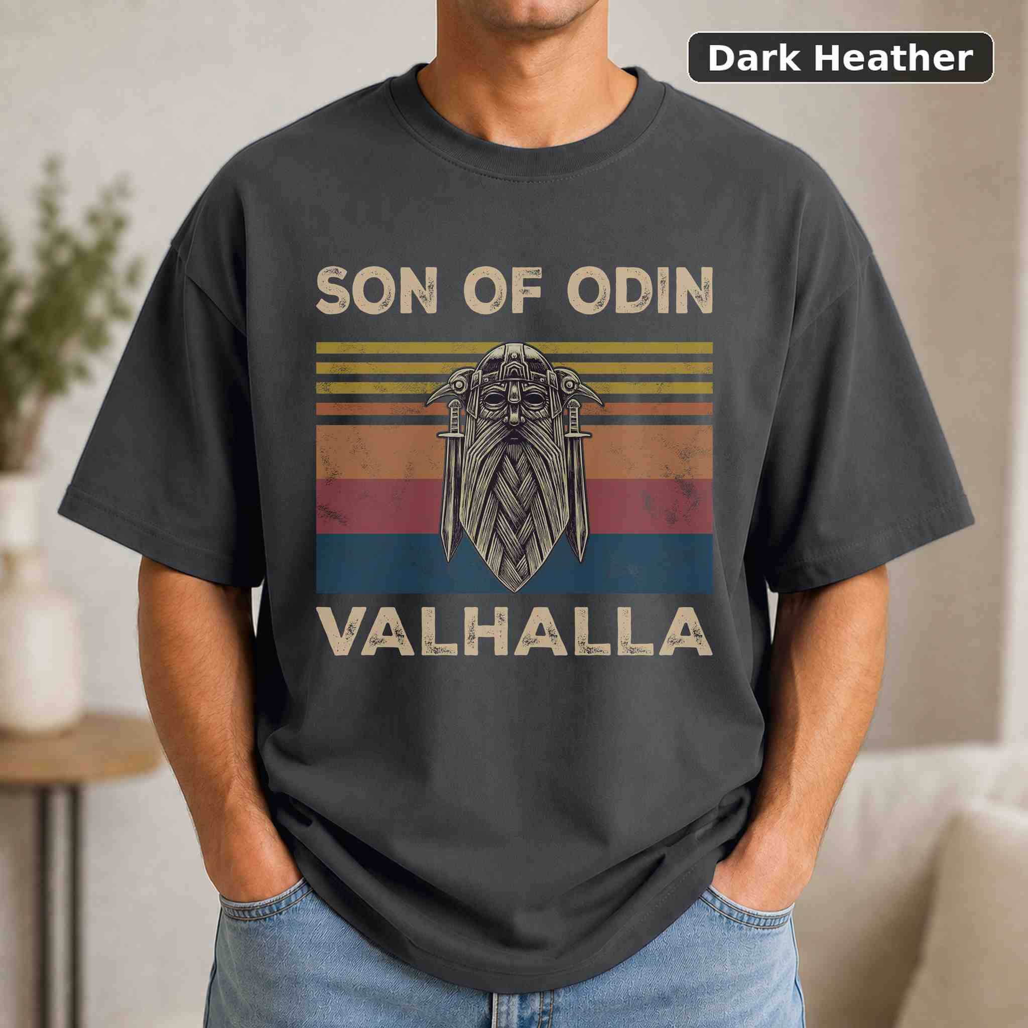 Son Of Odin Valhalla T-Shirt, Vintage Movie Quote Graphic Tee, Classic Film Fan Gift 3