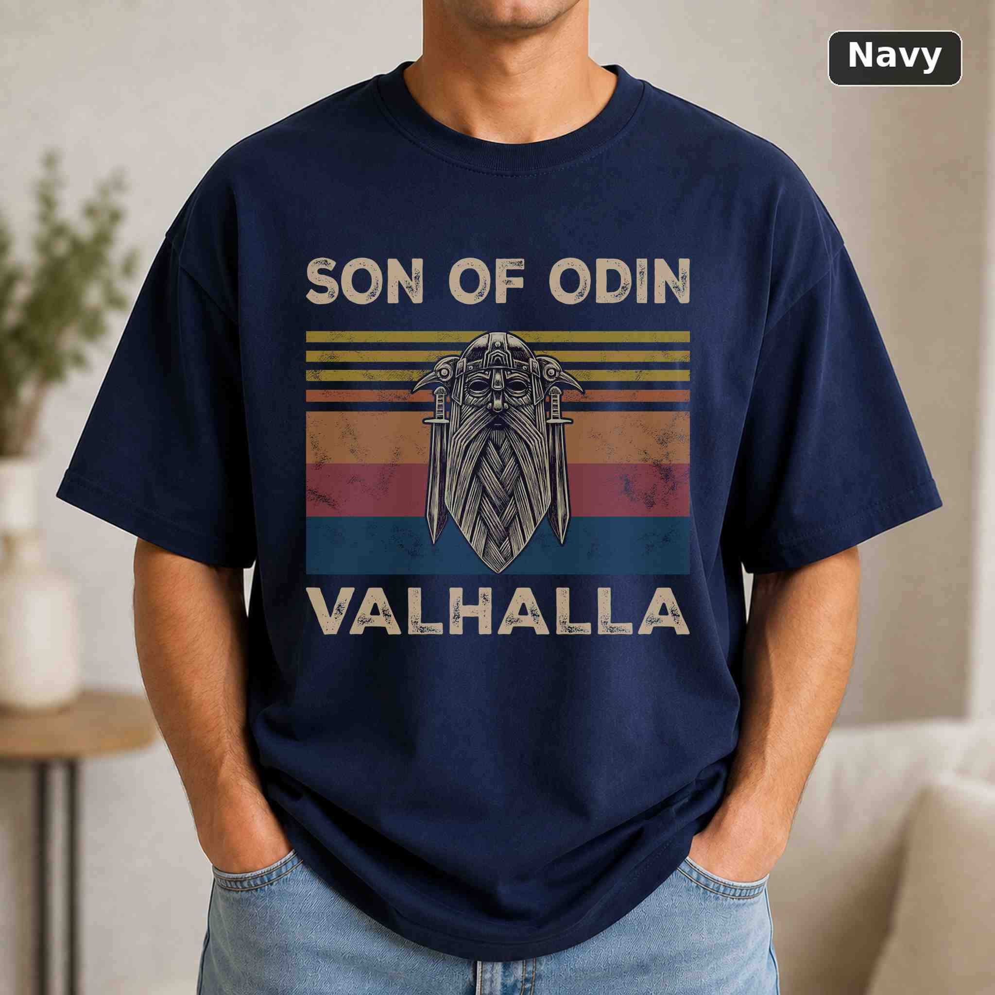 Son Of Odin Valhalla T-Shirt, Vintage Movie Quote Graphic Tee, Classic Film Fan Gift 4