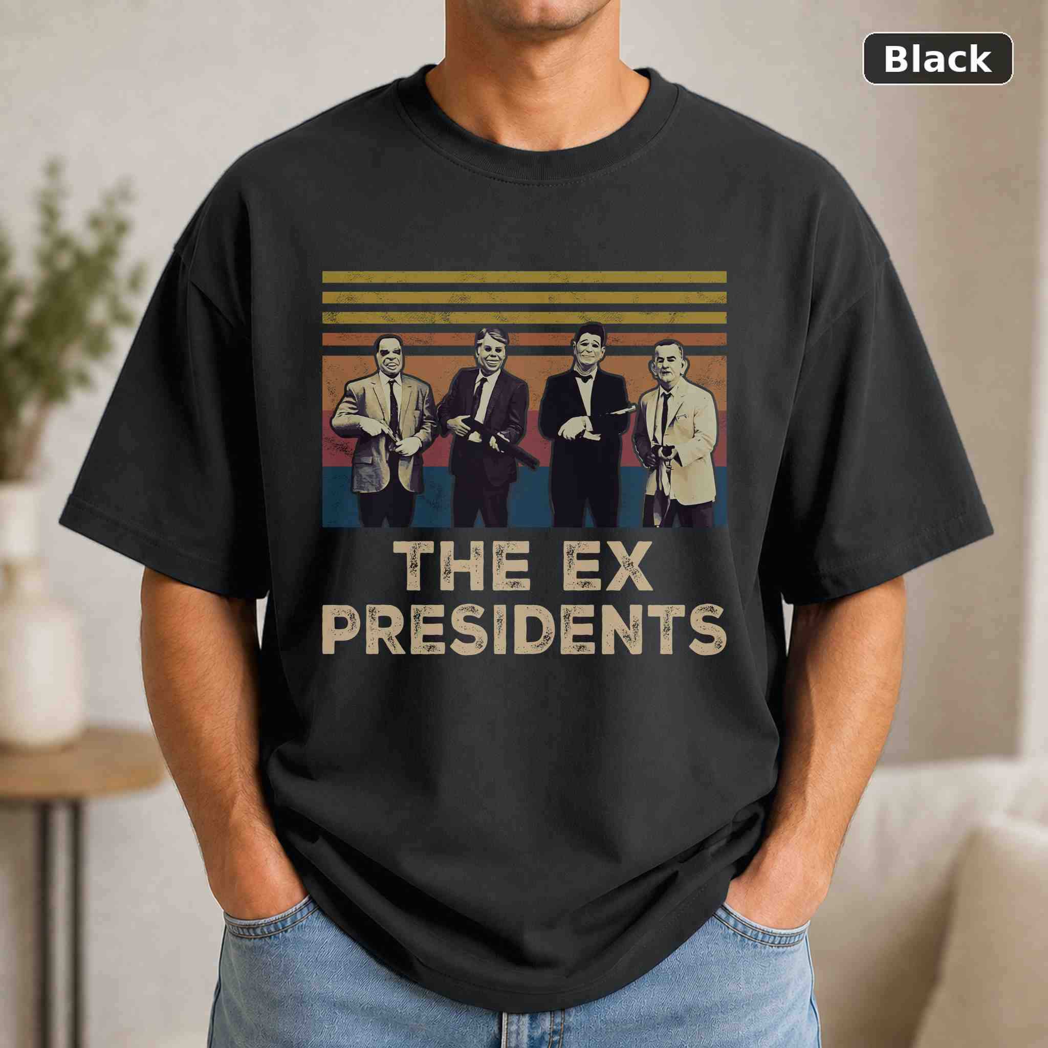 The Ex Presidents T-Shirt, Vintage Movie Quote Graphic Tee, Classic Film Fan Gift The Ex Presidents T-Shirt, Vintage Movie Quote Graphic Tee, Classic Film Fan Gift