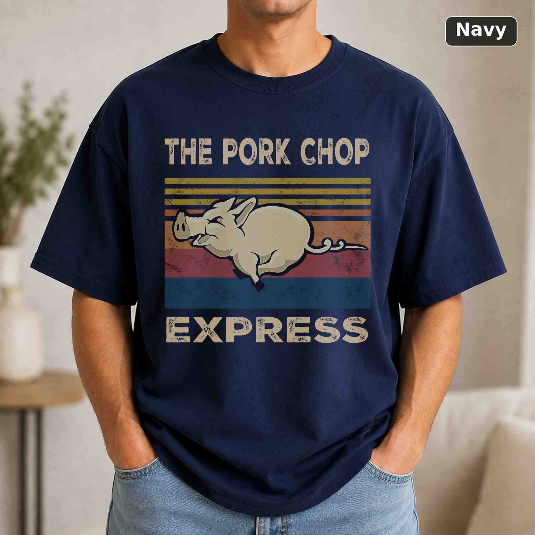 The Pork Chop Express T-Shirt, Vintage Movie Quote Graphic Tee, Classic Film Fan Gift 4