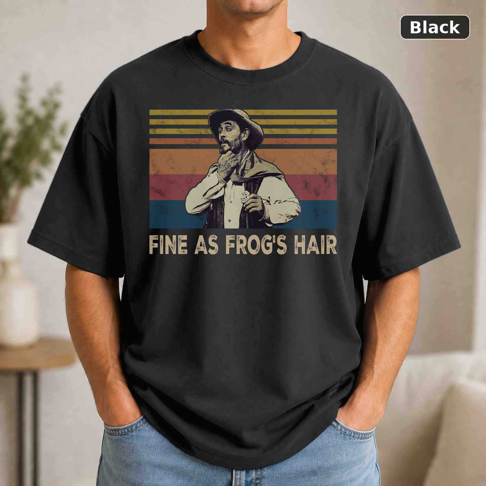 Fine As Frog’s Hair T-Shirt, Vintage Movie Graphic Tee, Retro Film Fan Gift Fine As Frog’s Hair T-Shirt, Vintage Movie Graphic Tee, Retro Film Fan Gift
