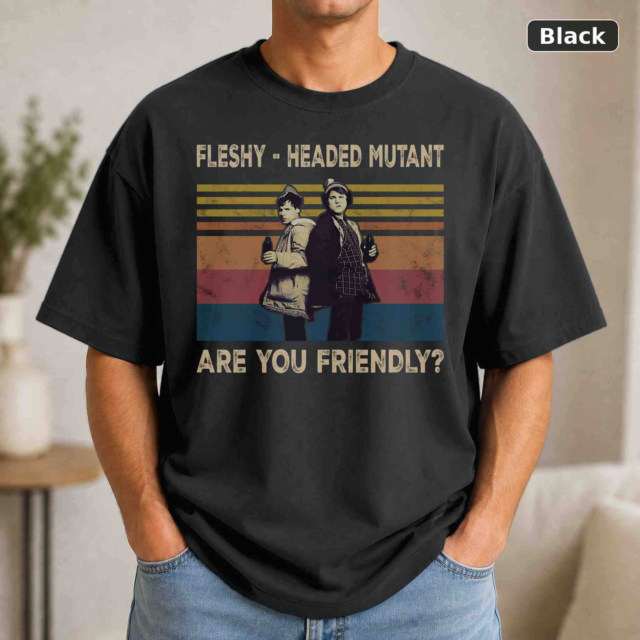 Fleshy – Headed Mutant Are You Friendly T-Shirt, Vintage Movie Graphic Tee, Retro Film Fan Gift Fleshy – Headed Mutant Are You Friendly T-Shirt, Vintage Movie Graphic Tee, Retro Film Fan Gift