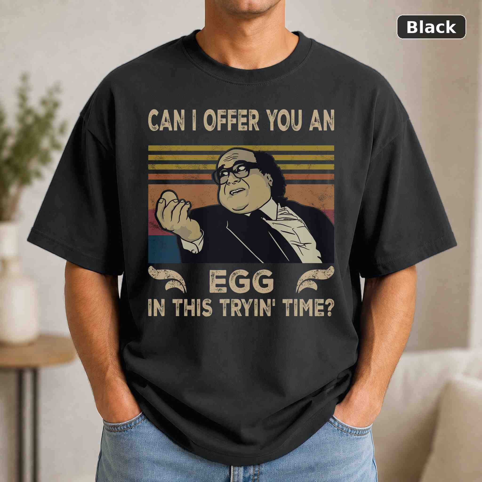 Frank Reynolds Can I Offer You an Egg T-Shirt, It’s Always Sunny Graphic Tee Frank Reynolds Can I Offer You an Egg T-Shirt, It’s Always Sunny Graphic Tee