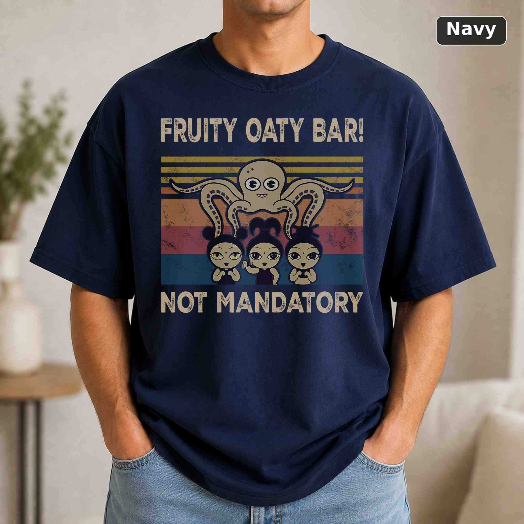 Fruity Oaty Bar T-Shirt, Vintage Movie Graphic Tee, Retro Film Fan Gift 4
