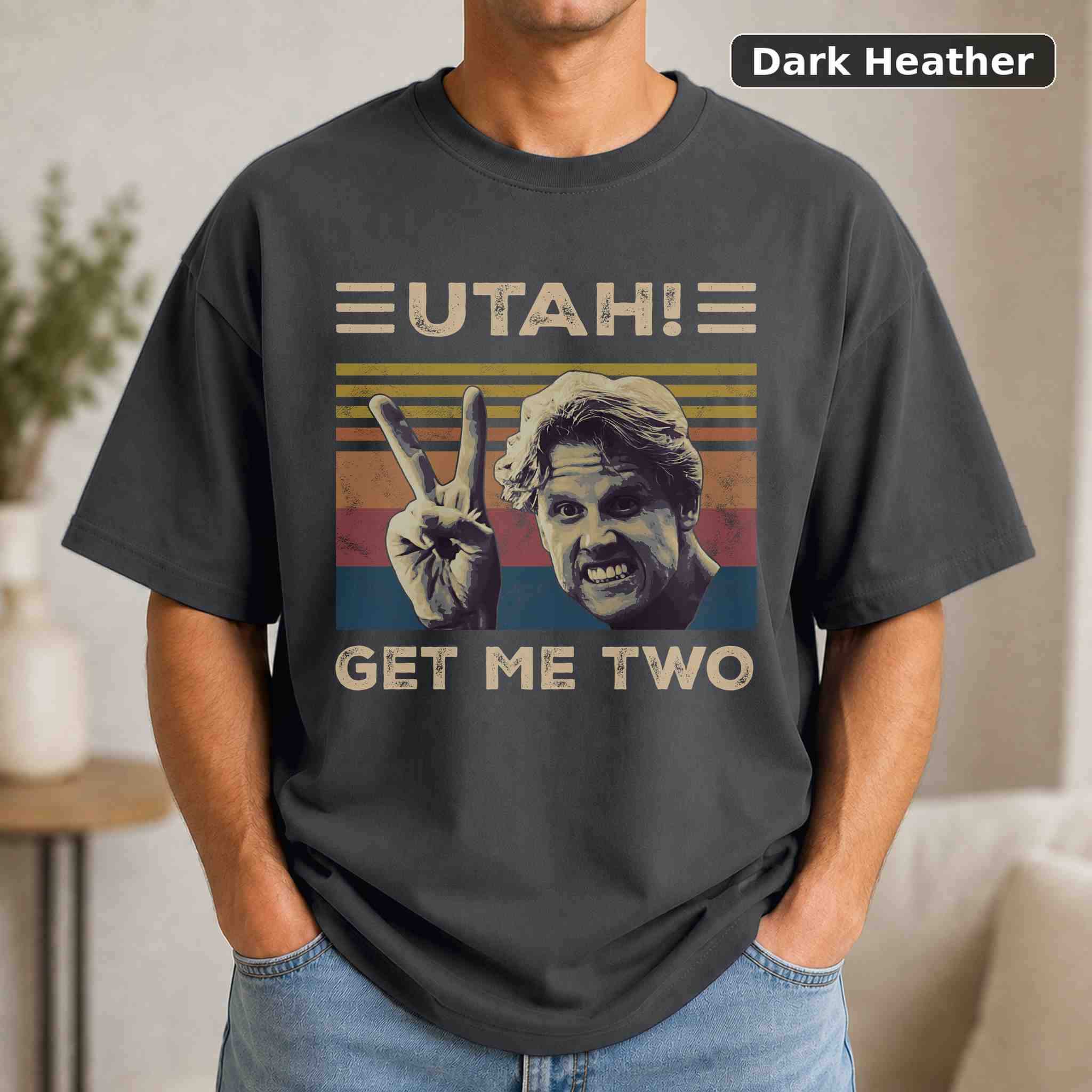 Get Me Two Utah T-Shirt, Vintage Point Break Movie Graphic Tee 3