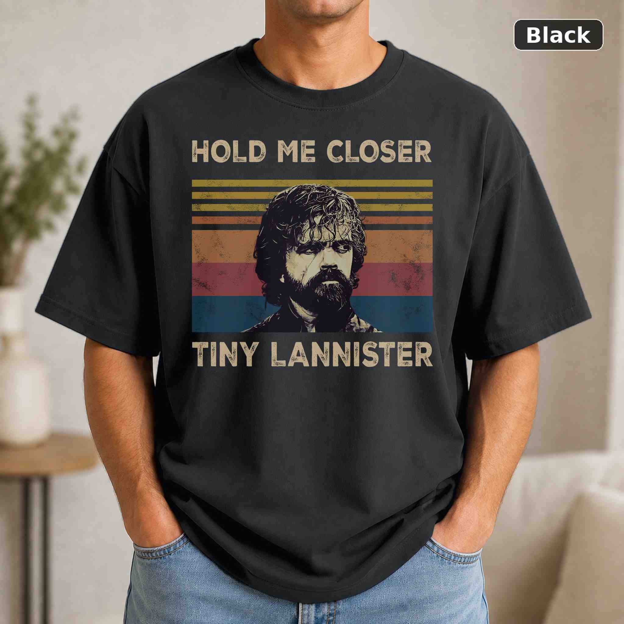 Hold Me Closer Tiny Lannister T-Shirt, Vintage Movie Graphic Tee, Retro Film Fan Gift