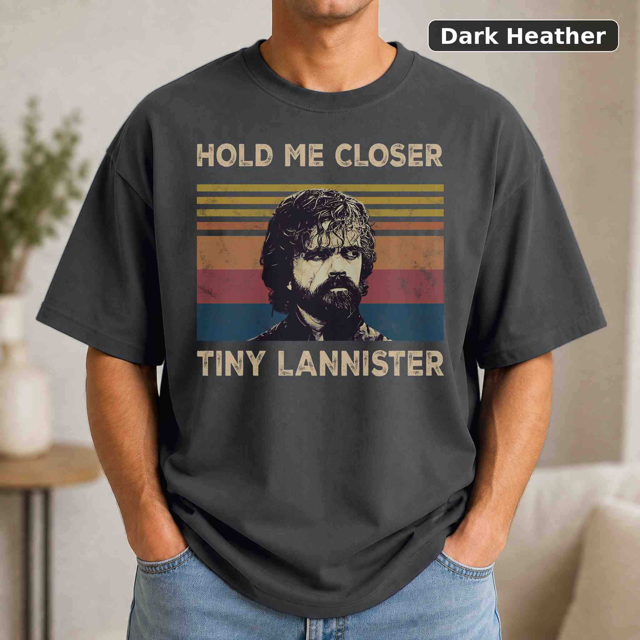 Hold Me Closer Tiny Lannister T-Shirt, Vintage Movie Graphic Tee, Retro Film Fan Gift 3